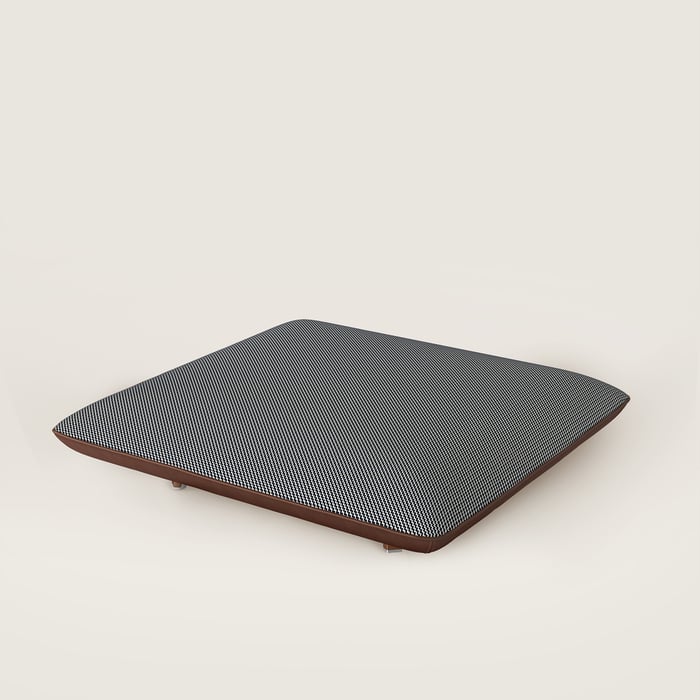 Les Necessaires d'Hermès "carre d'assise" low stool, low model