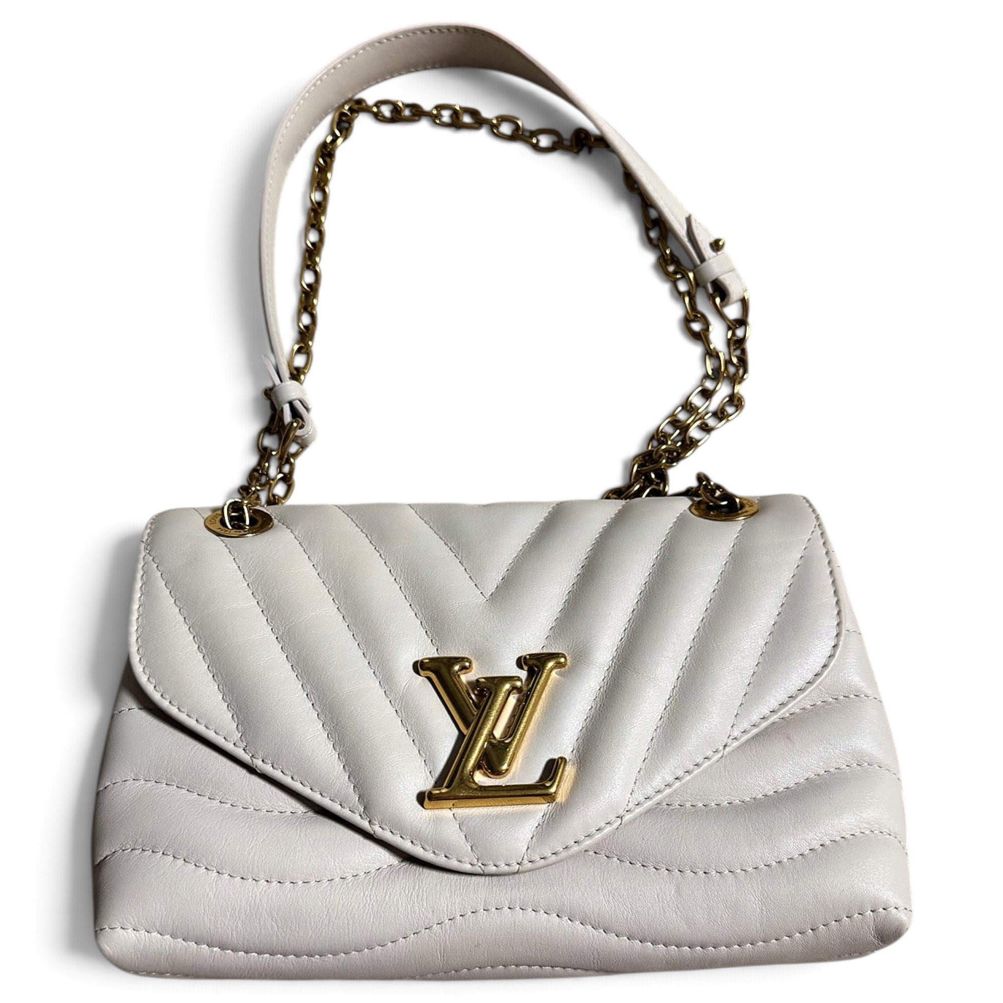 New Wave leather handbag