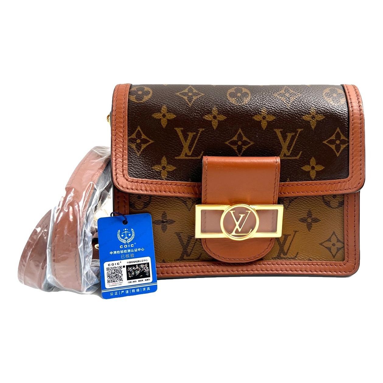 Louis Vuitton Dauphine leather handbag