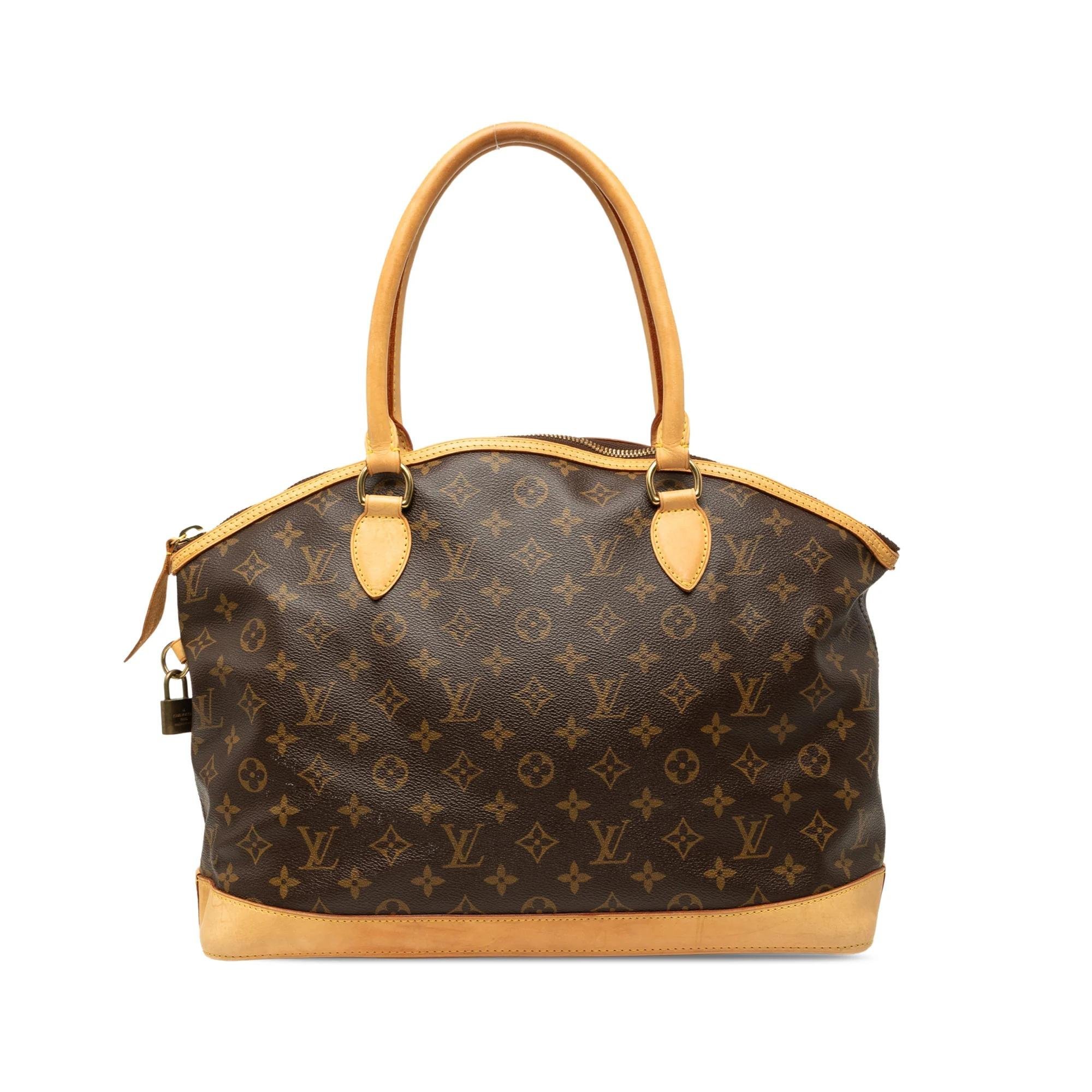 Lockit leather handbag