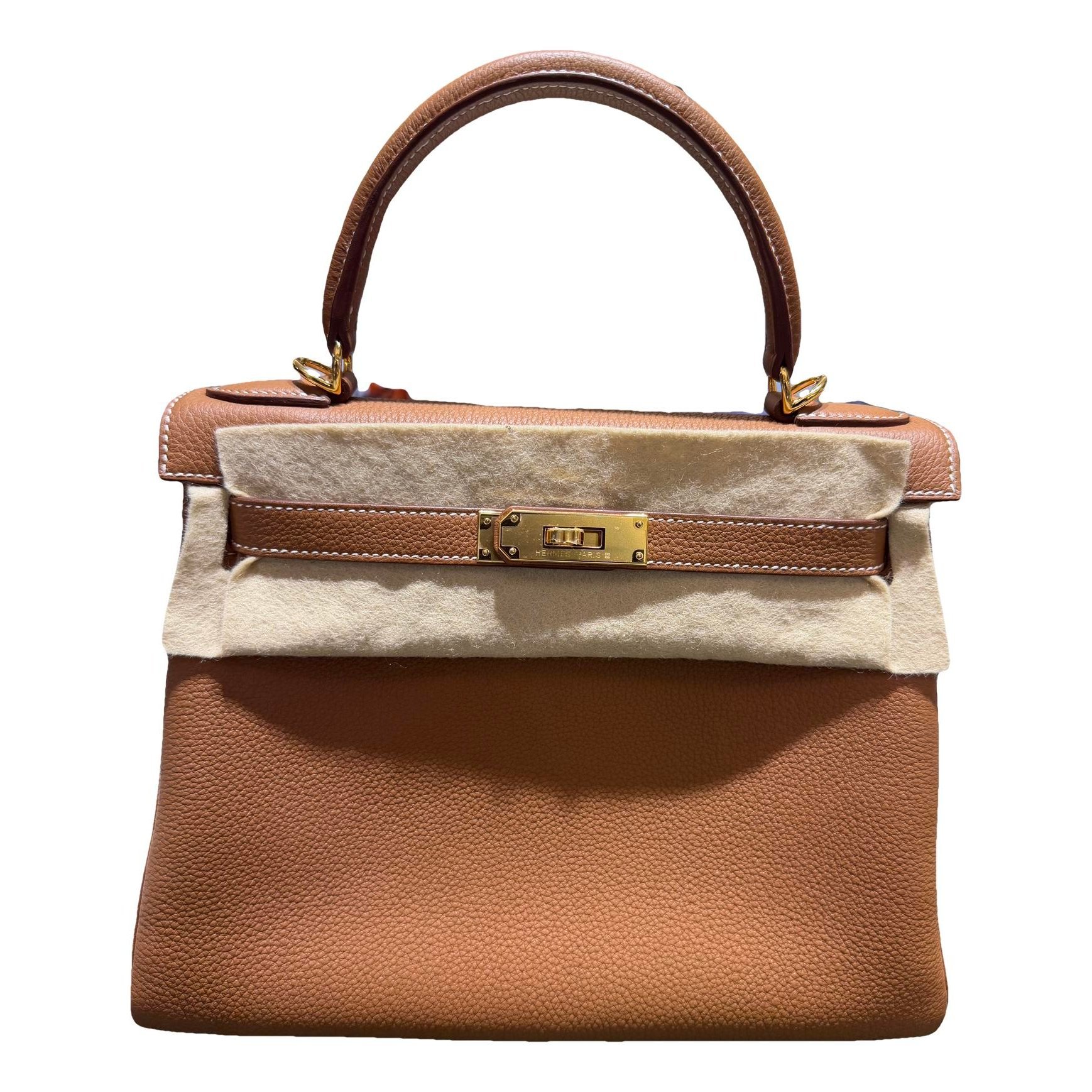 Kelly 28 leather handbag