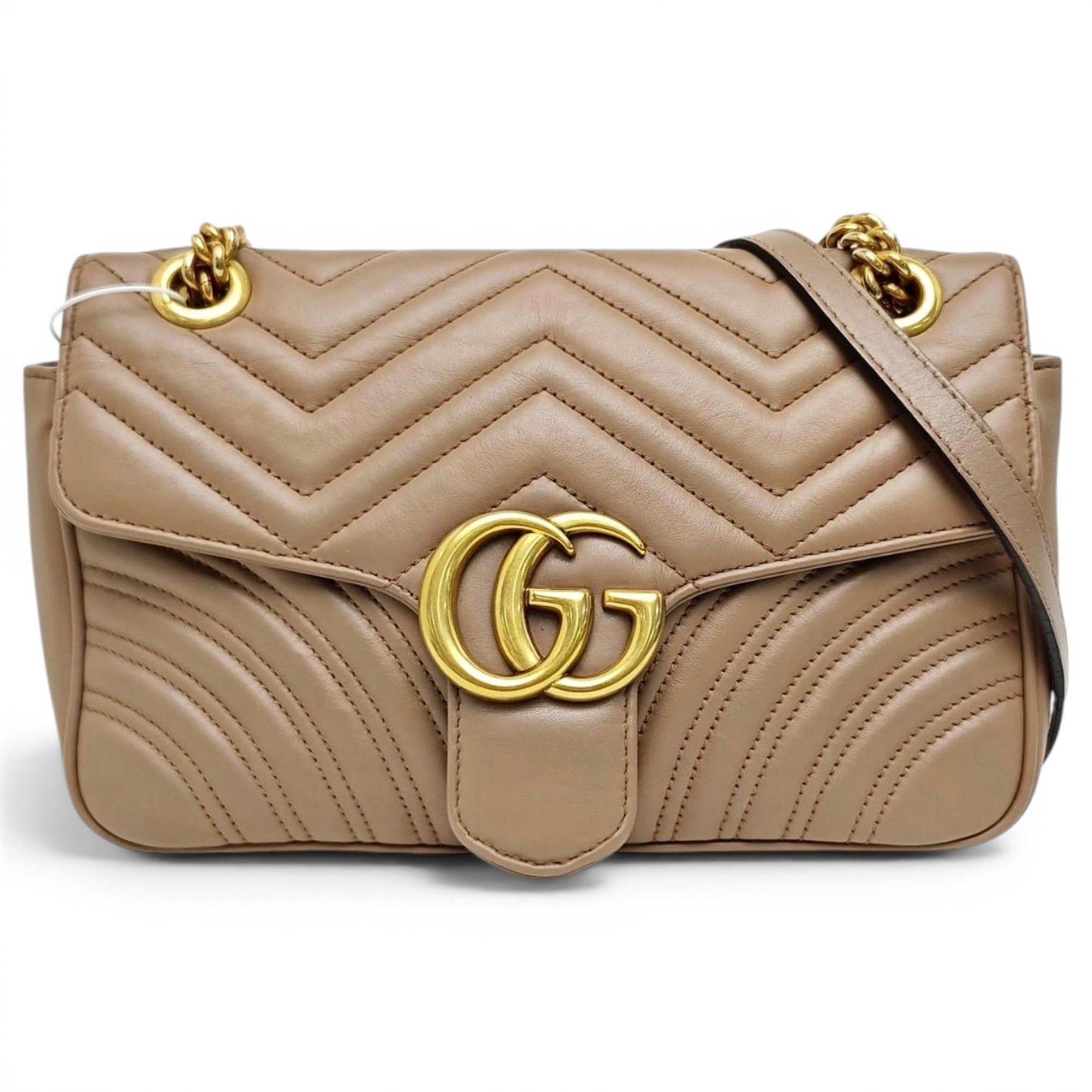 GG Marmont Flap leather handbag