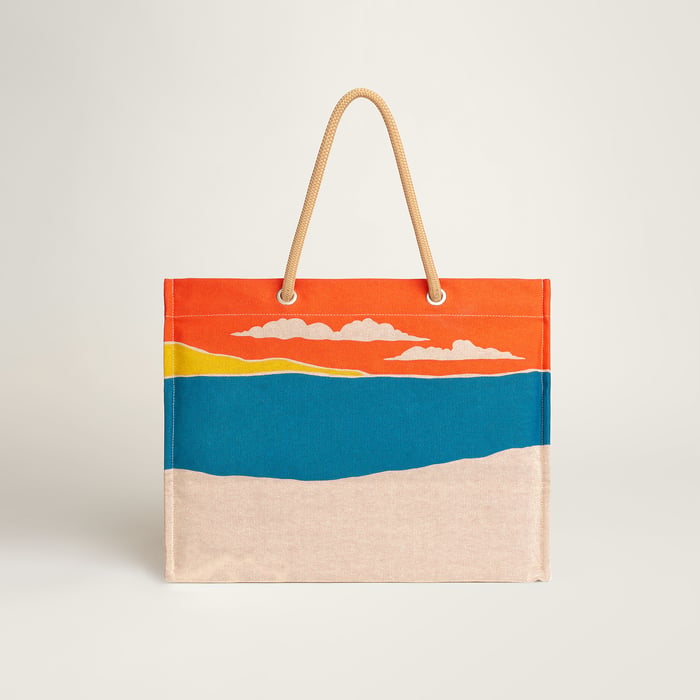 Acier Escale a La Plage Beach Bag