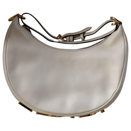 Fendigraphy leather handbag