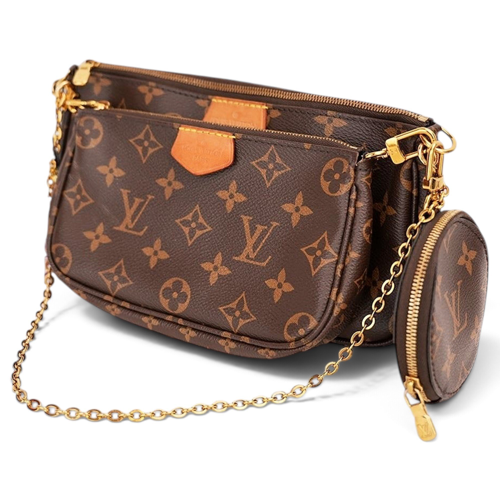 Multi Pochette Accessoires leather handbag