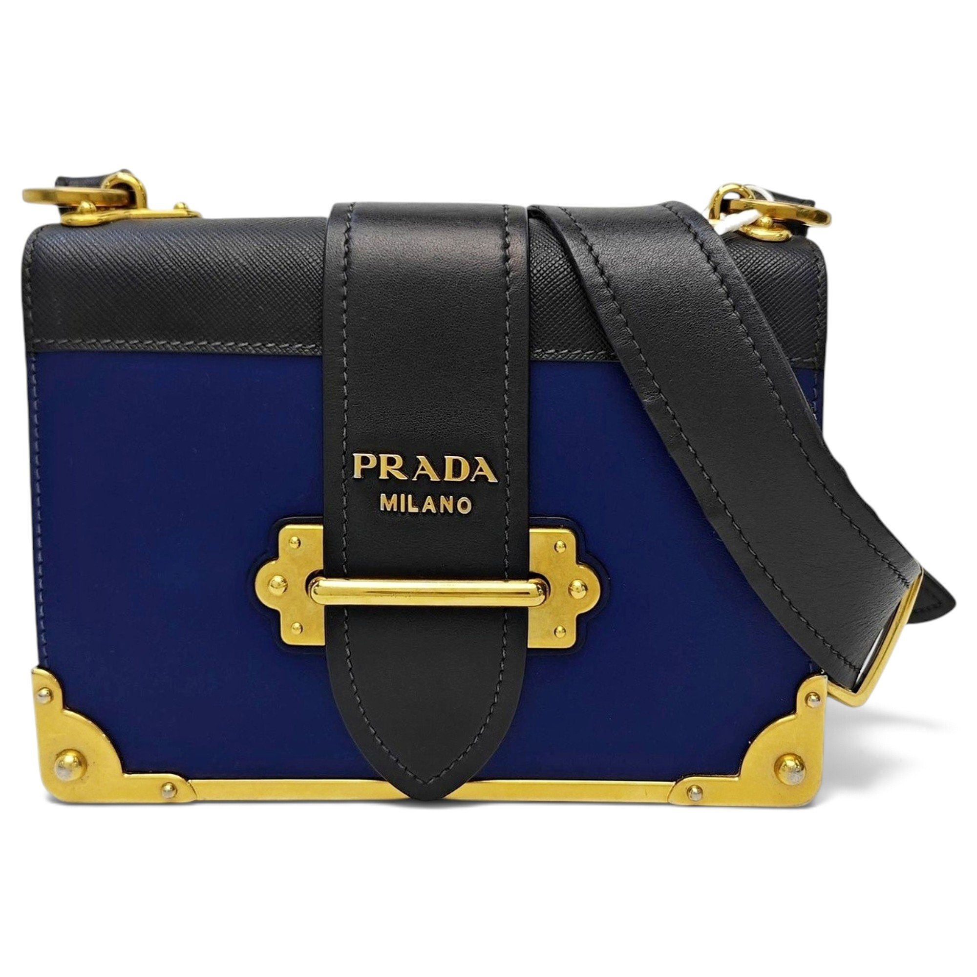 Cahier leather handbag