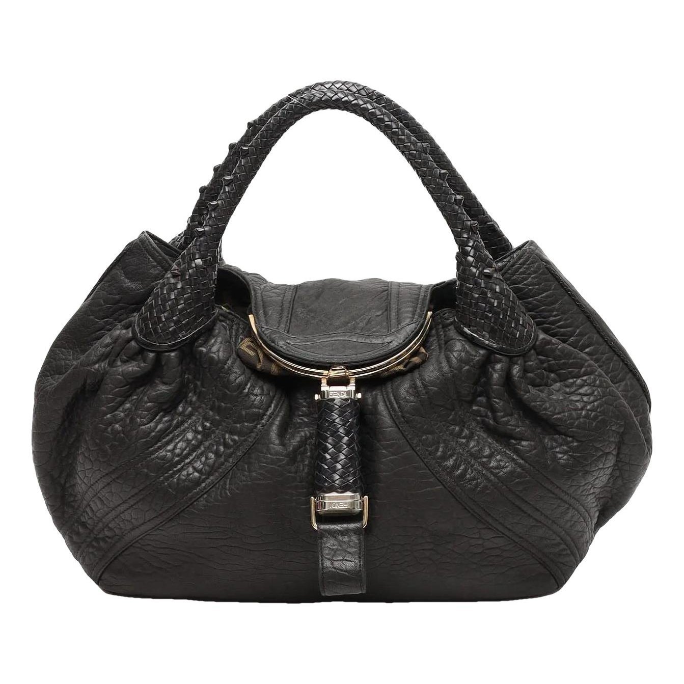 Spy leather handbag