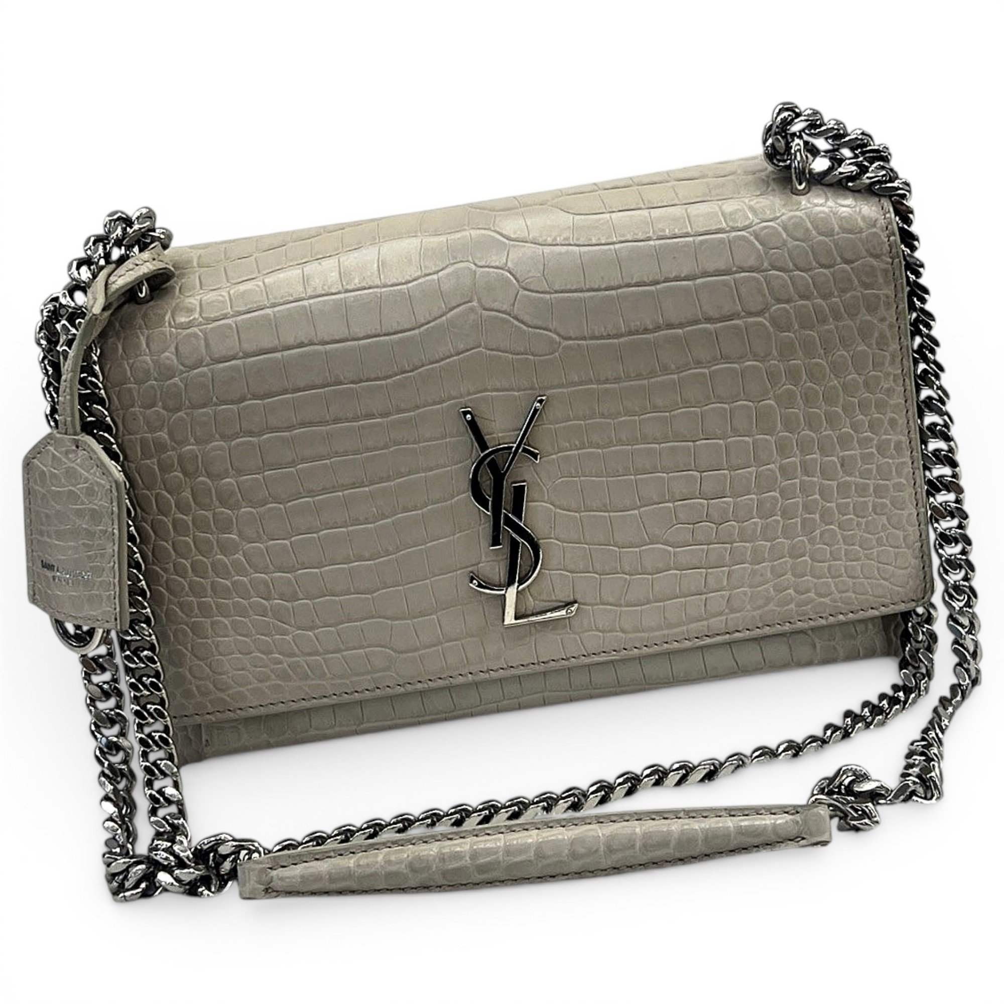 Sunset leather handbag