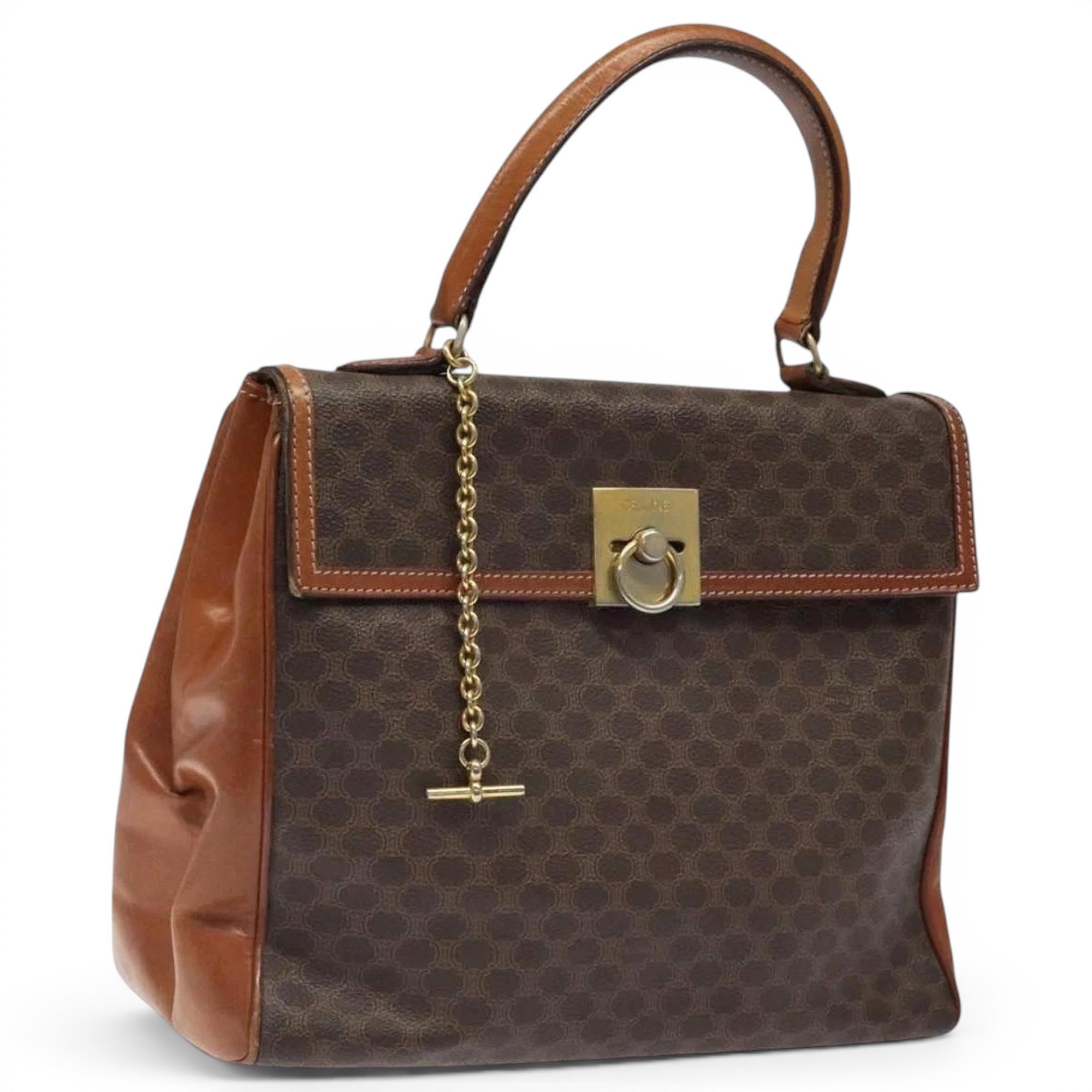 Leather handbag