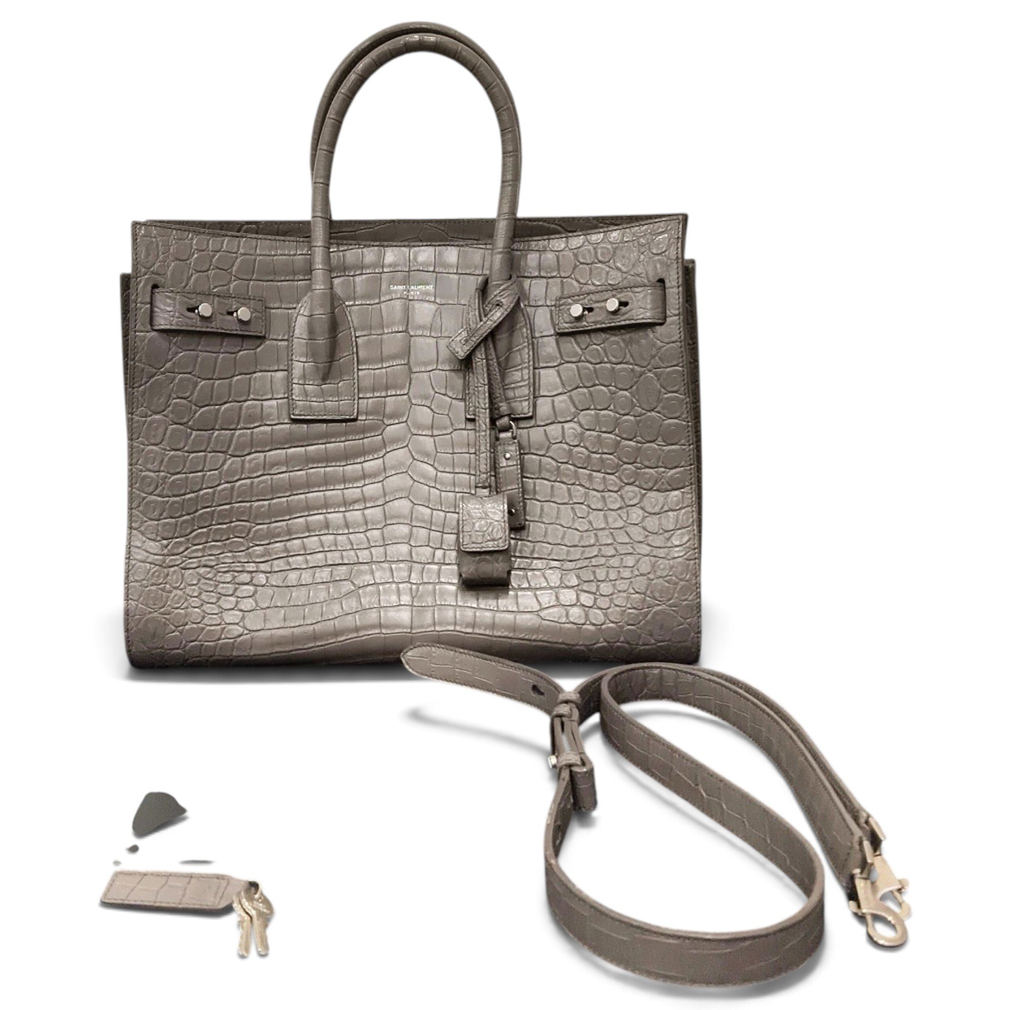 Sac de Jour leather tote