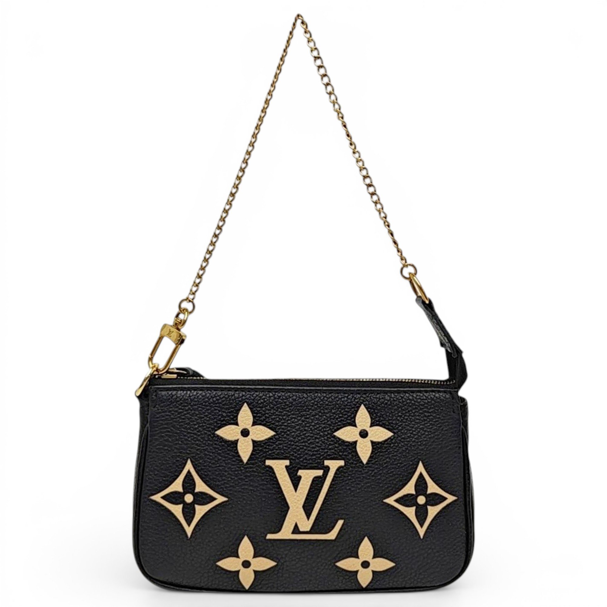 Maxi Multi Pochette Accessoires leather handbag