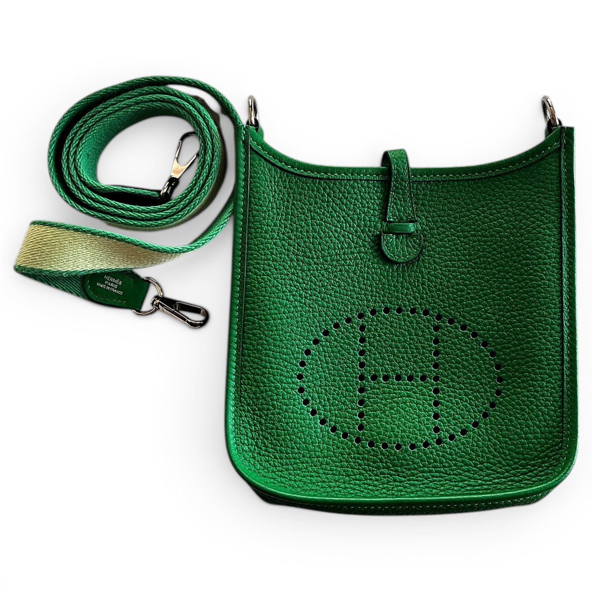 Mini Evelyne leather crossbody bag