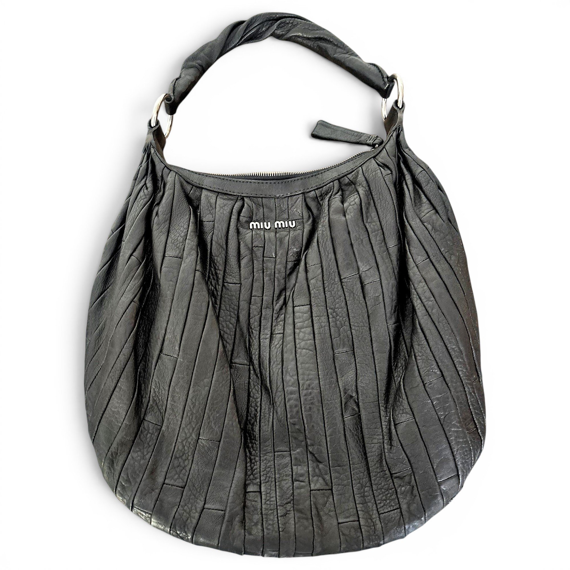 Leather handbag