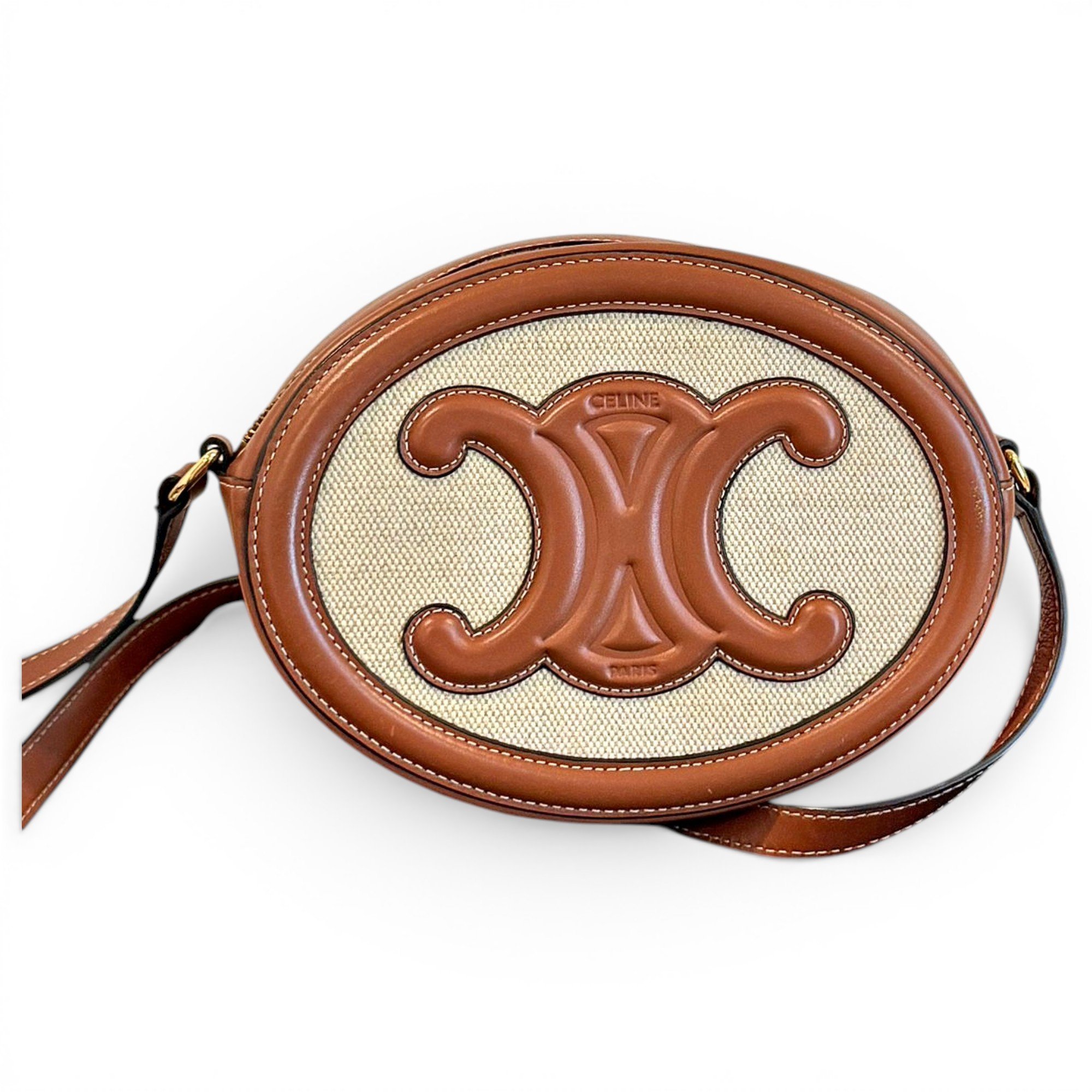 Leather crossbody bag