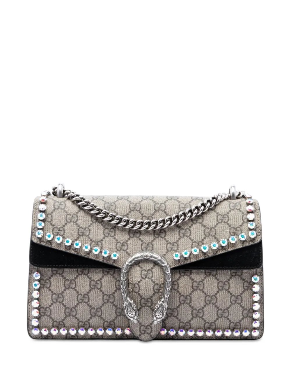 2016-2026 Medium GG Supreme Crystal Dionysus shoulder bag