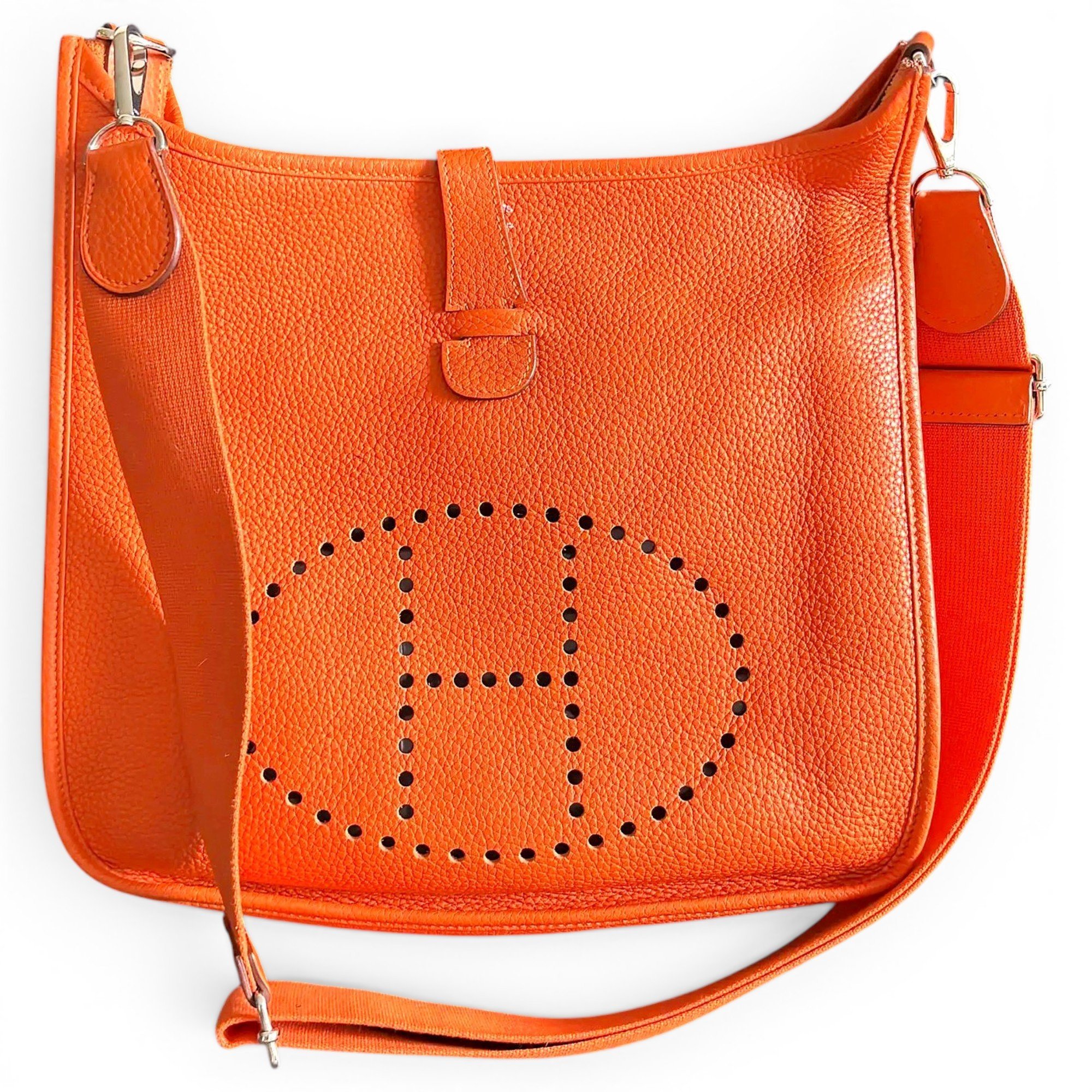 Evelyne leather crossbody bag