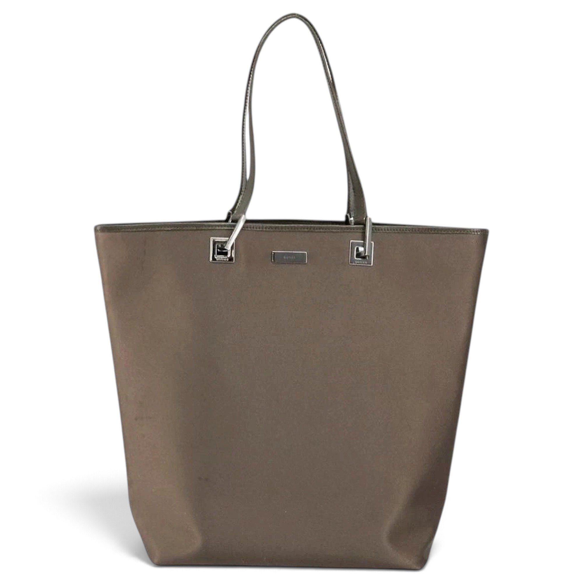 Leather tote