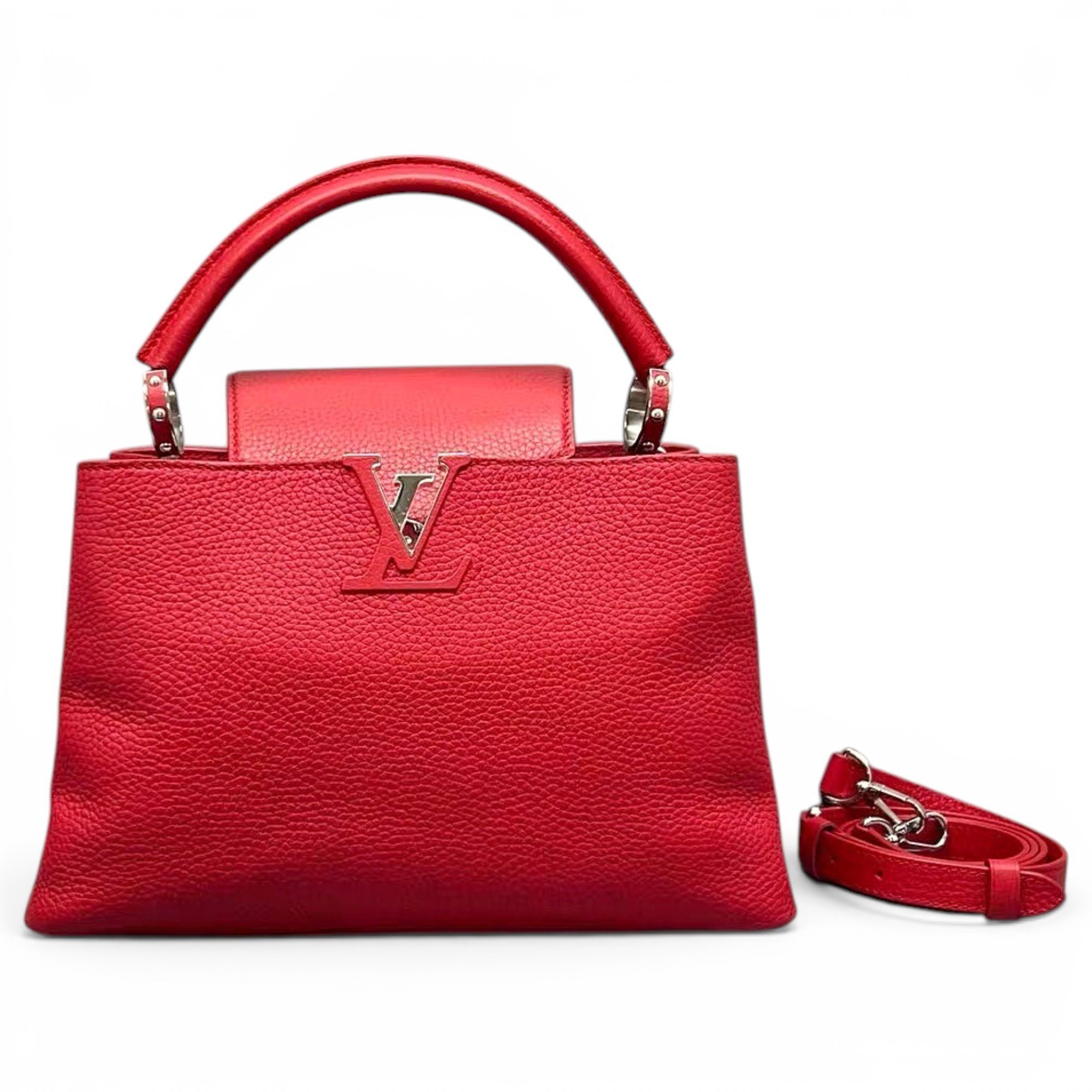 Capucines leather handbag