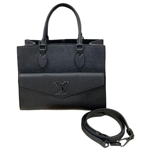 Lockme leather handbag