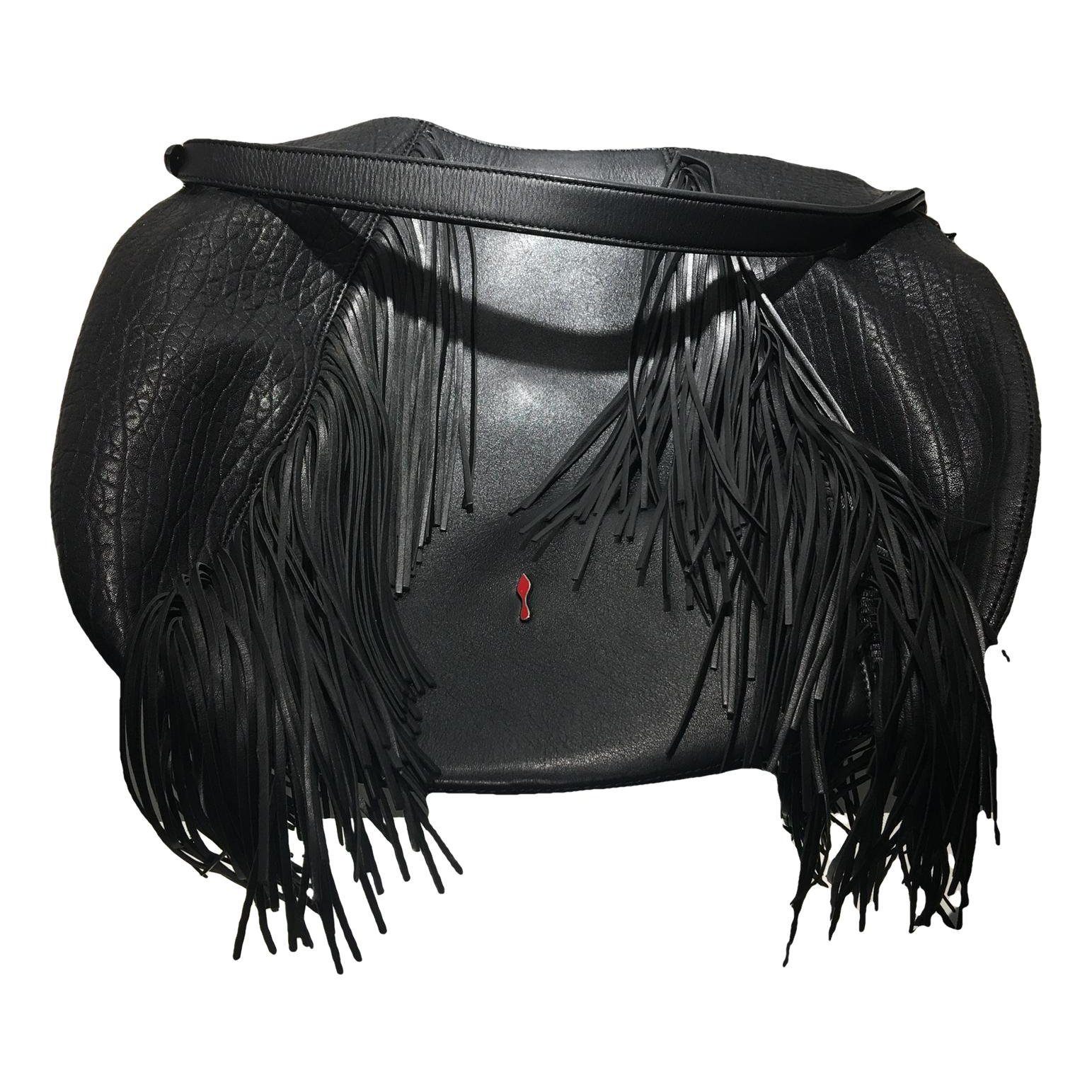 Leather handbag