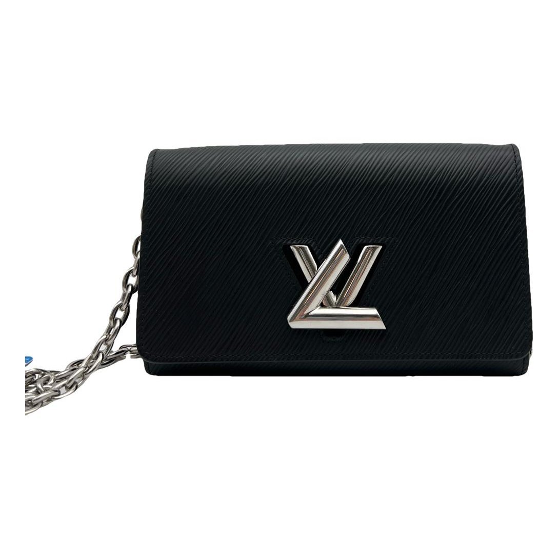 Twist leather handbag