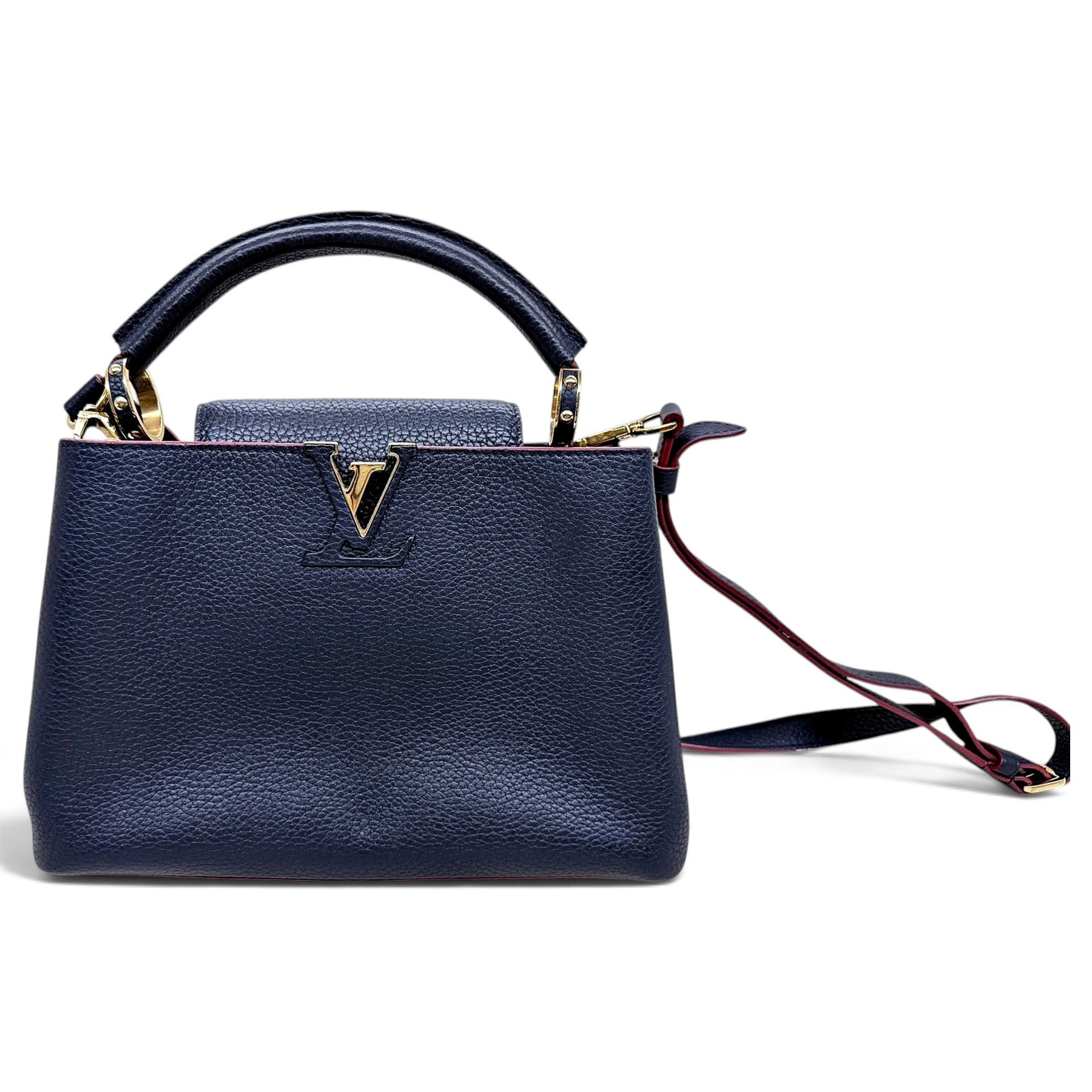 Capucines leather handbag