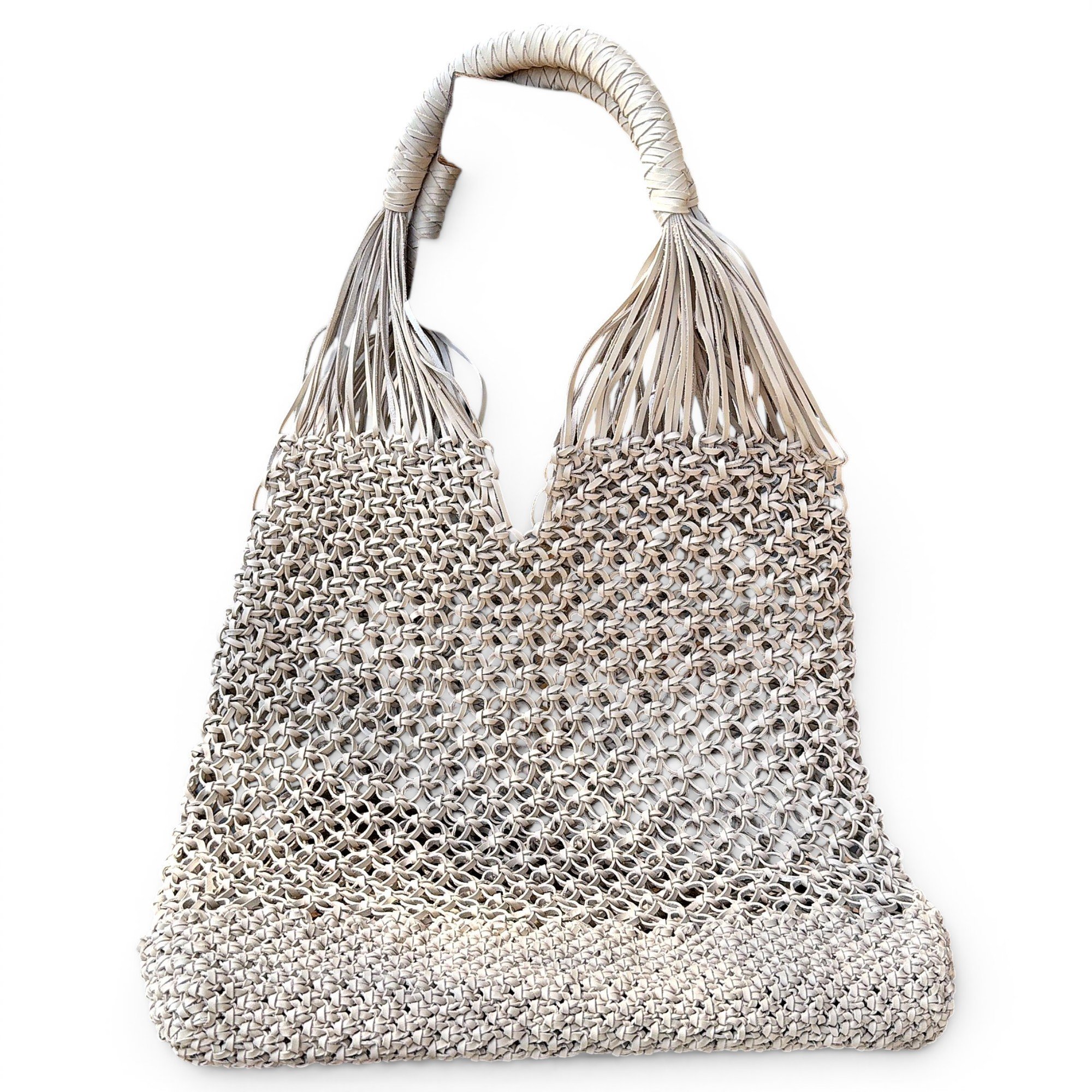 Leather handbag