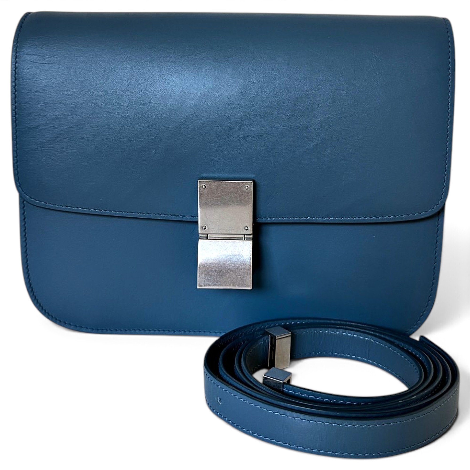 Classic leather handbag