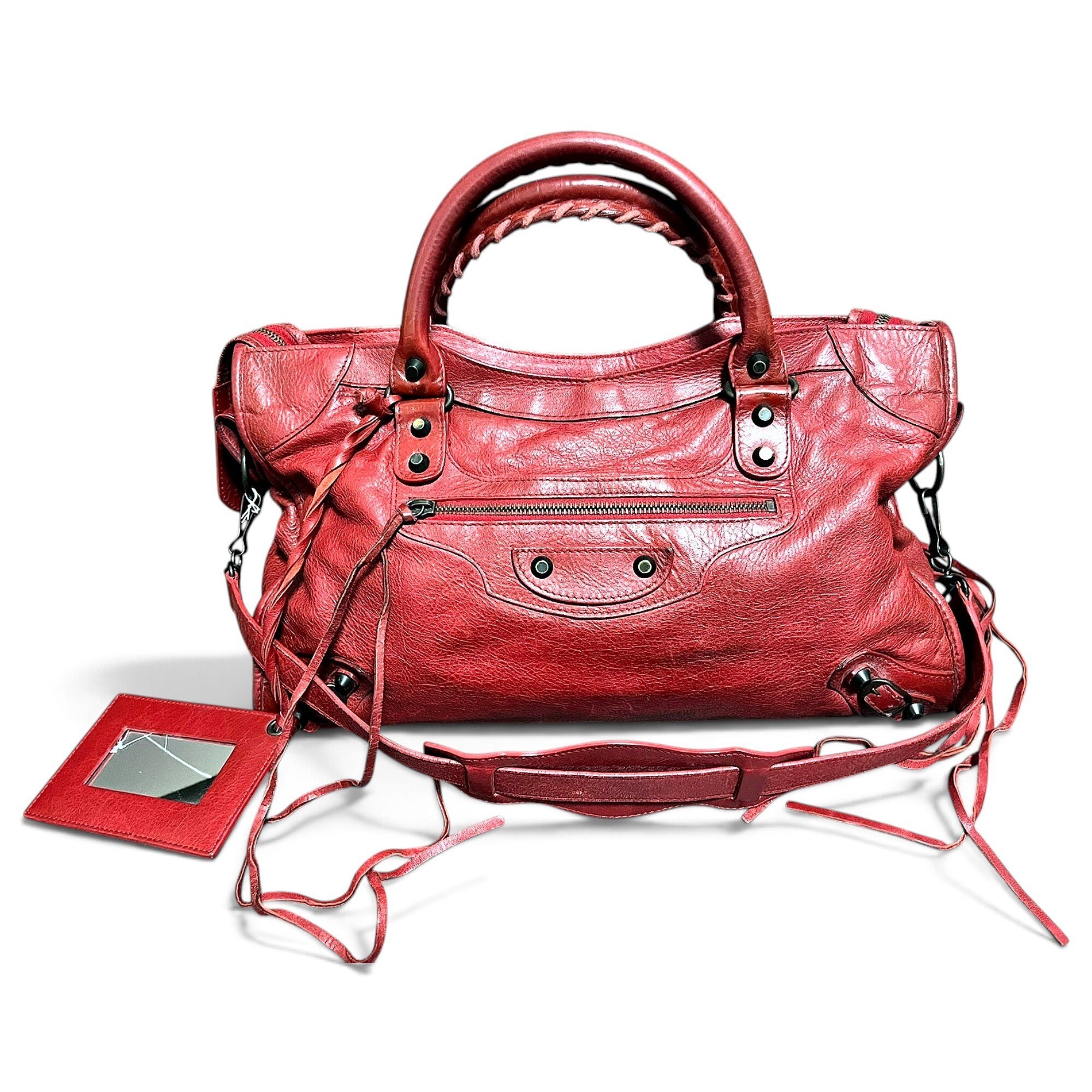 Balenciaga City leather handbag