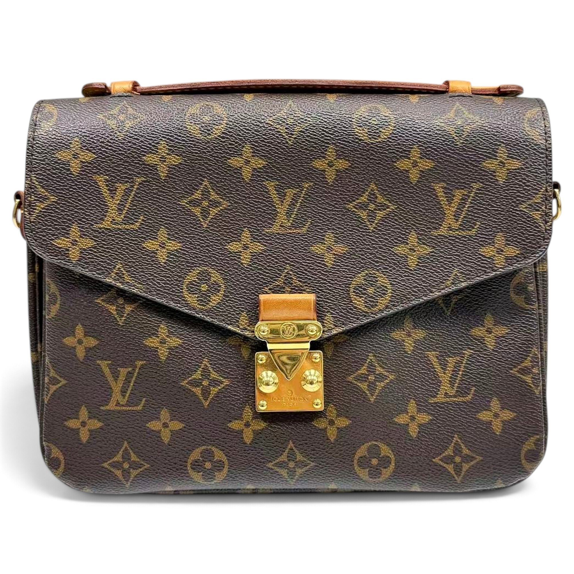 Metis leather handbag