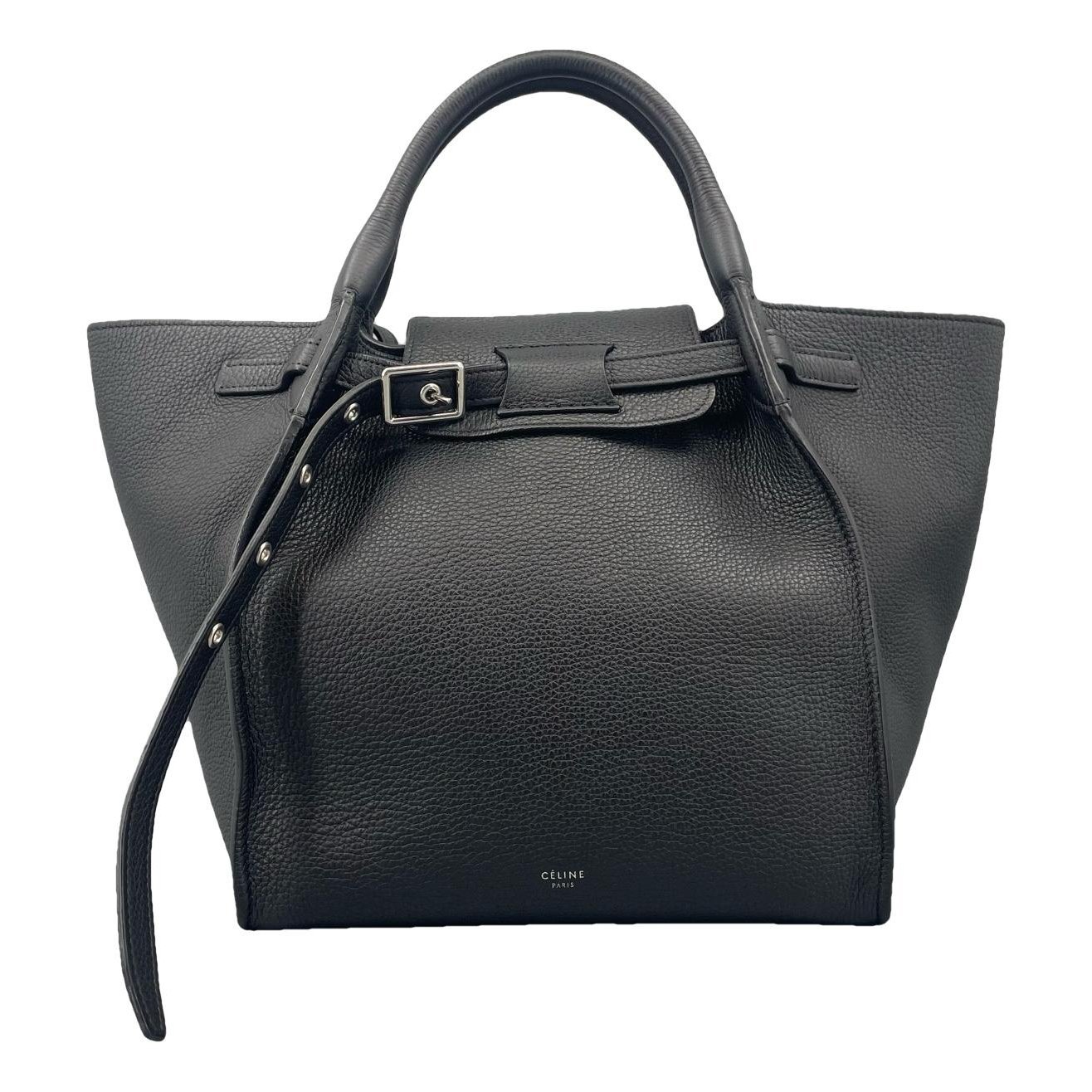 Big Bag leather handbag