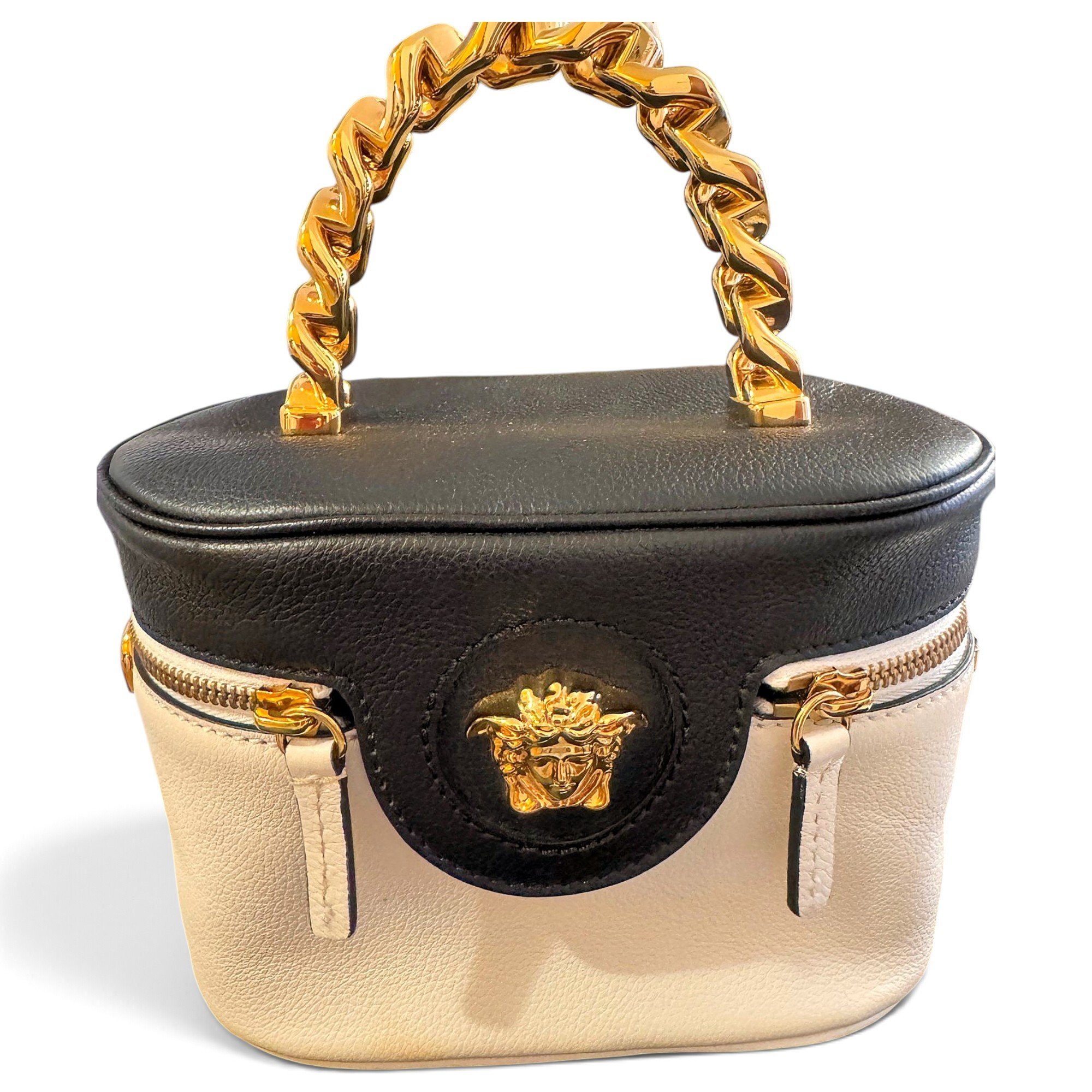La Medusa leather mini bag