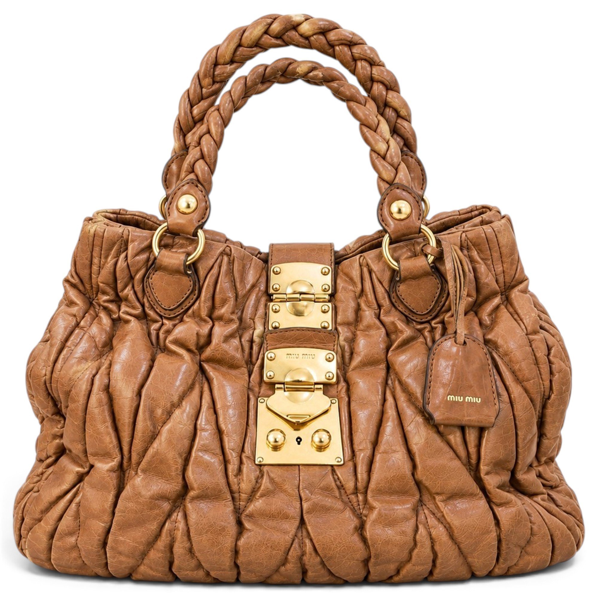 Coffer leather satchel