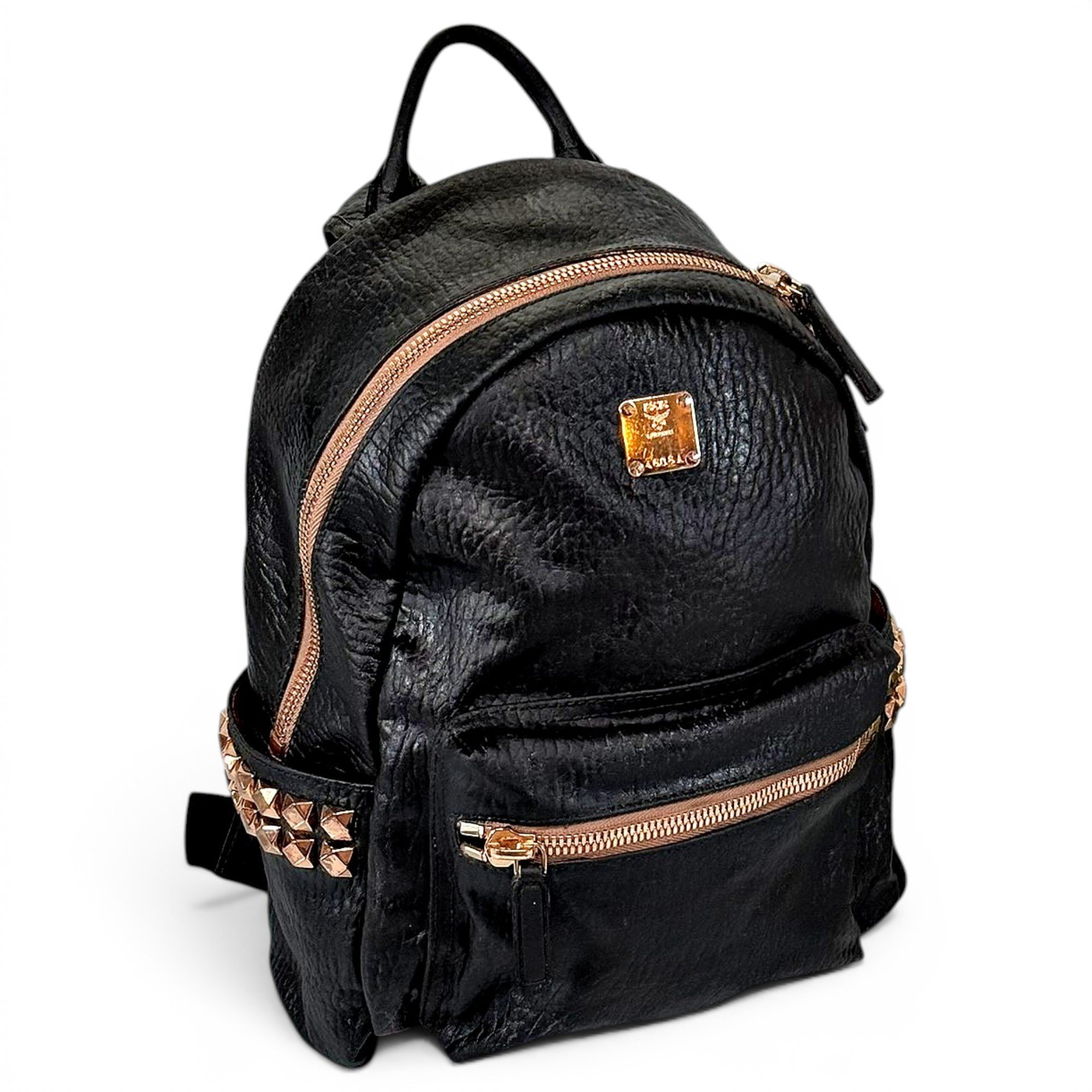 MCM Stark leather backpack