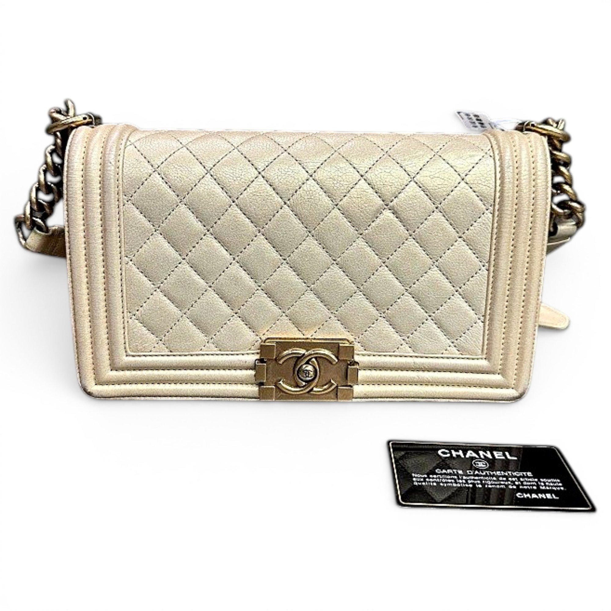Boy leather handbag