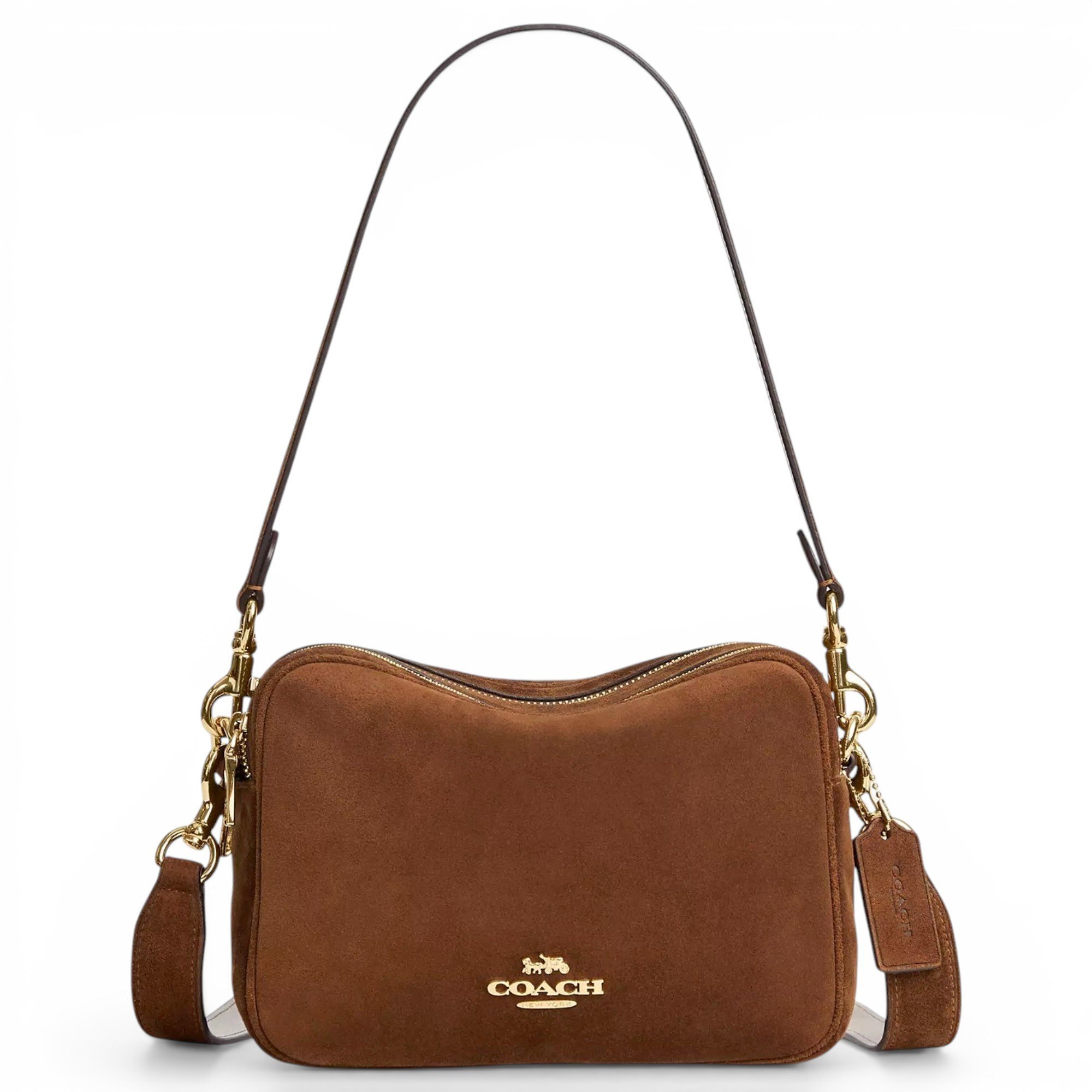Leather crossbody bag
