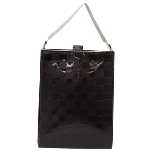 Patent leather handbag