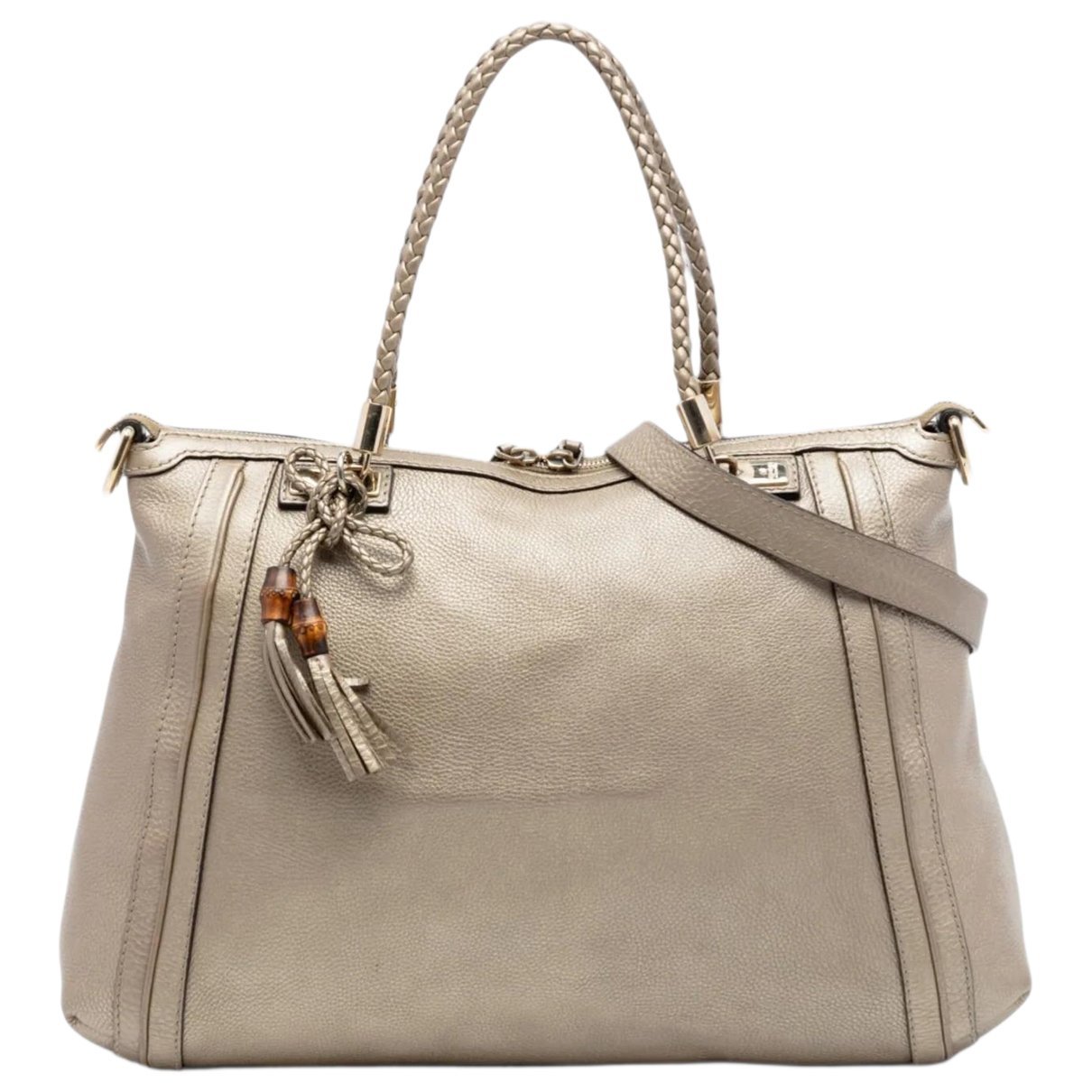 Bella leather satchel