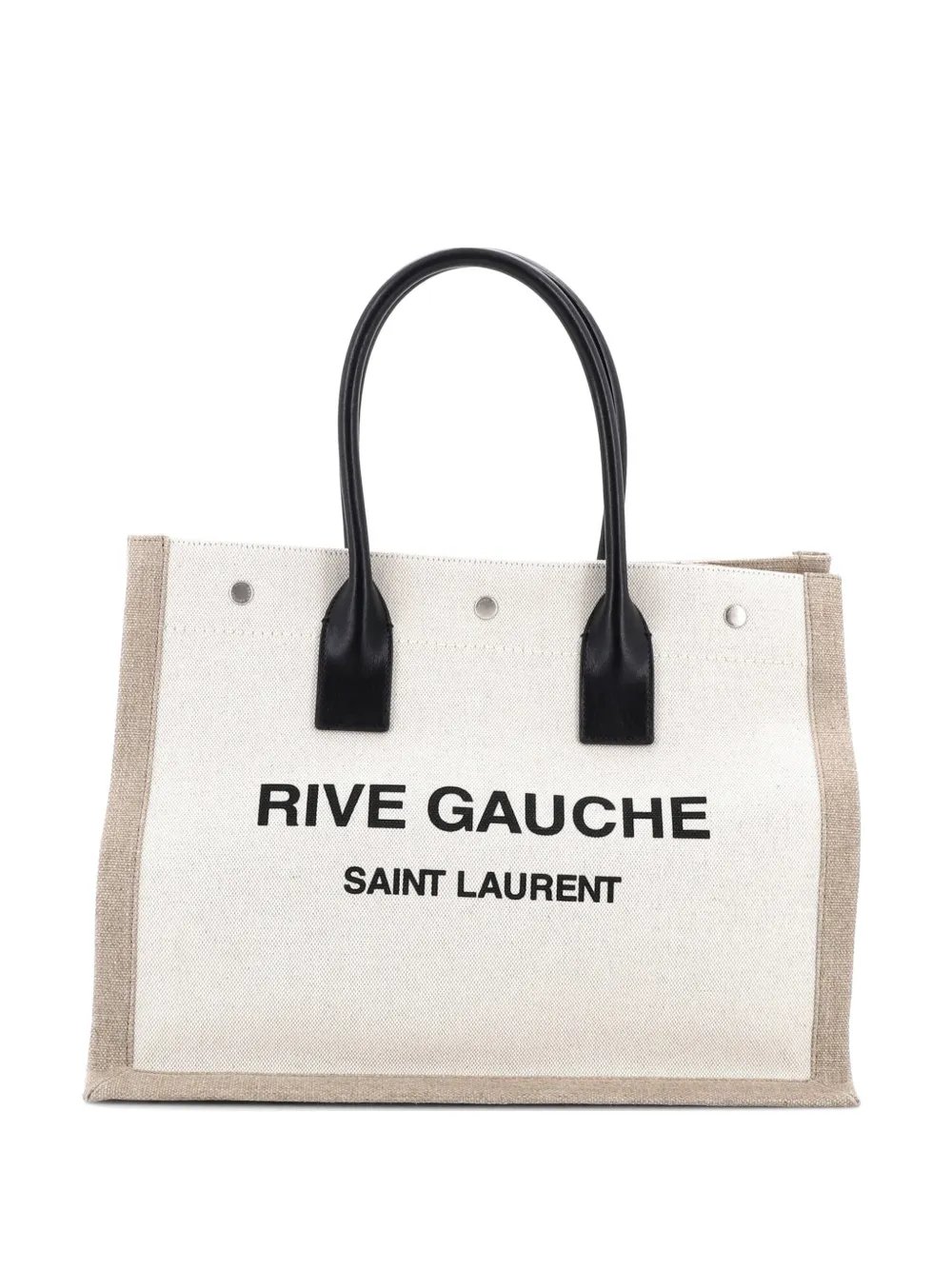 Rive Gauche Shopper Canvas Small tote bag