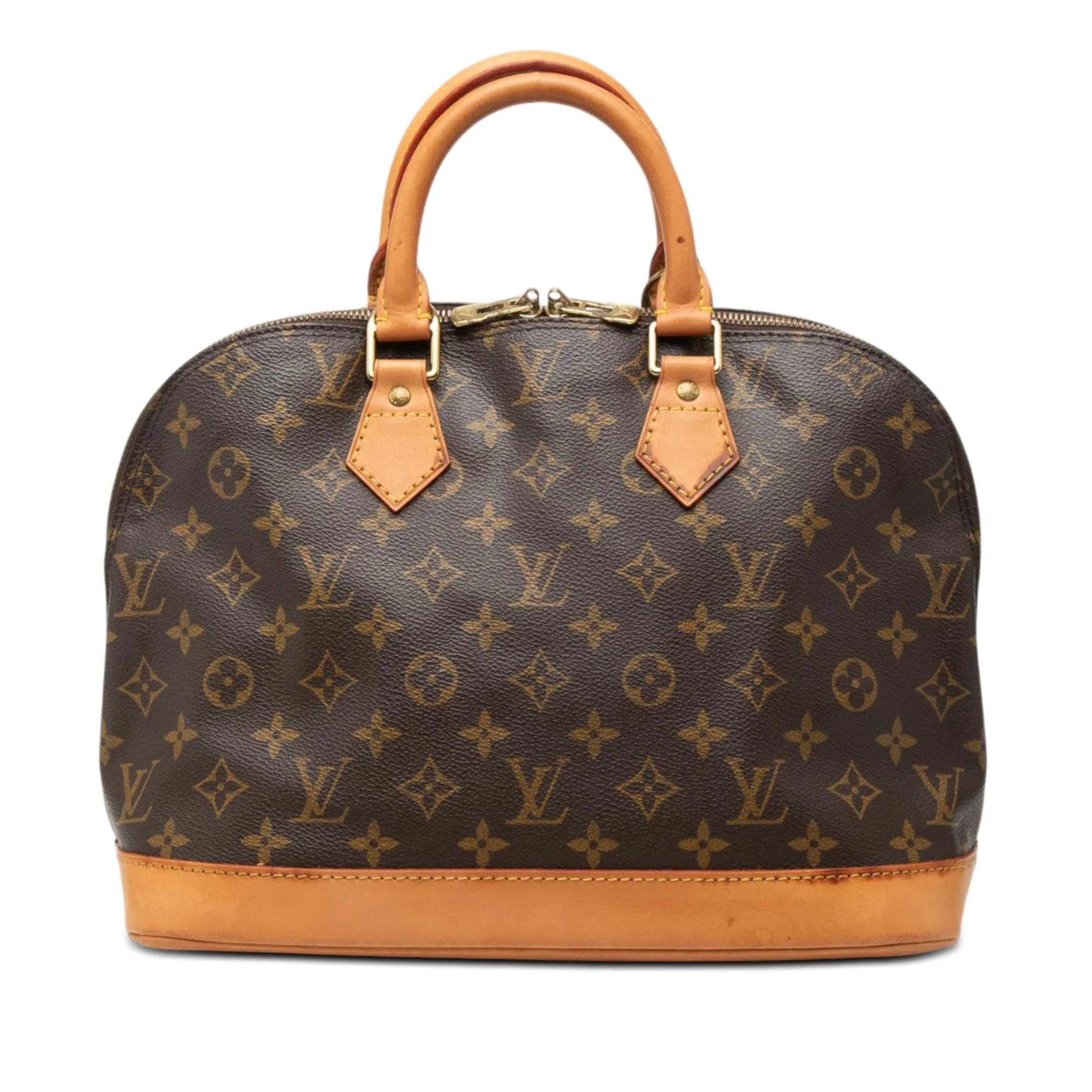 Alma leather handbag