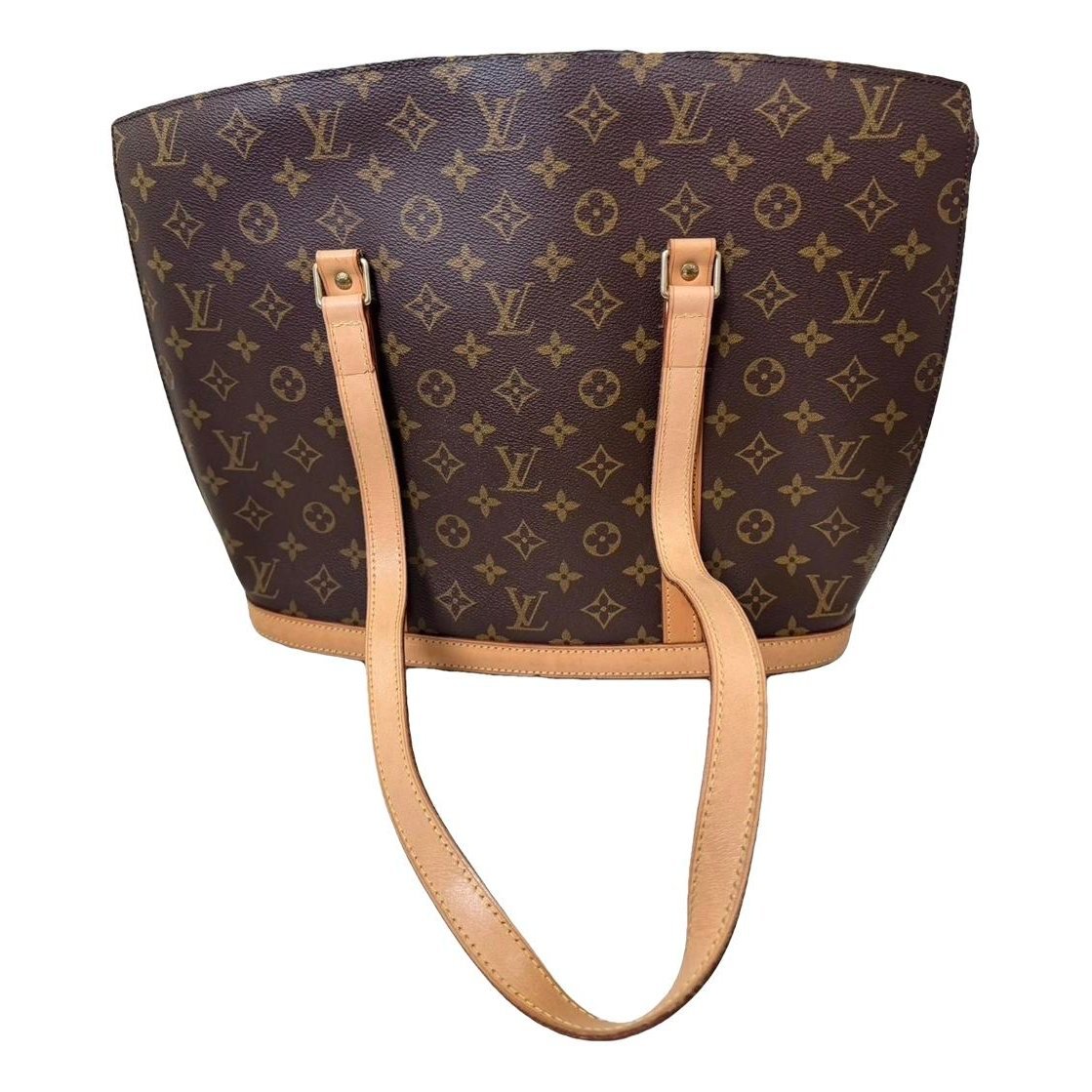 Babylone vintage leather tote