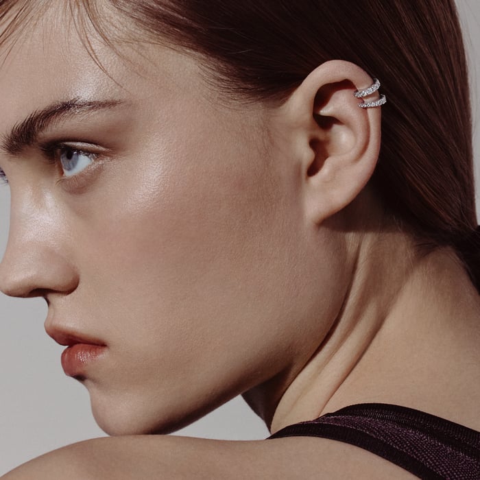 Sans Coloris Crescendo Single Ear Cuff