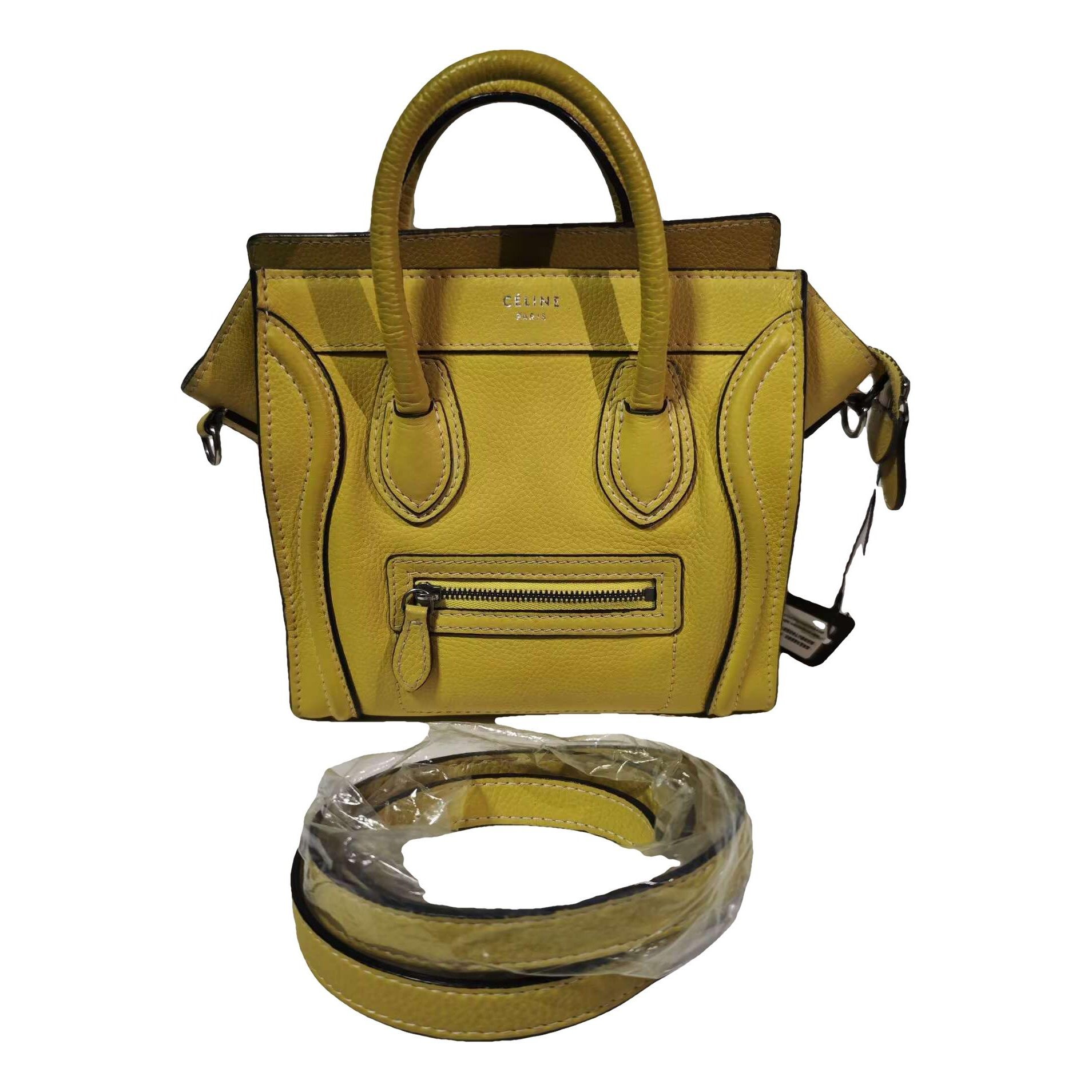 Nano Luggage leather handbag