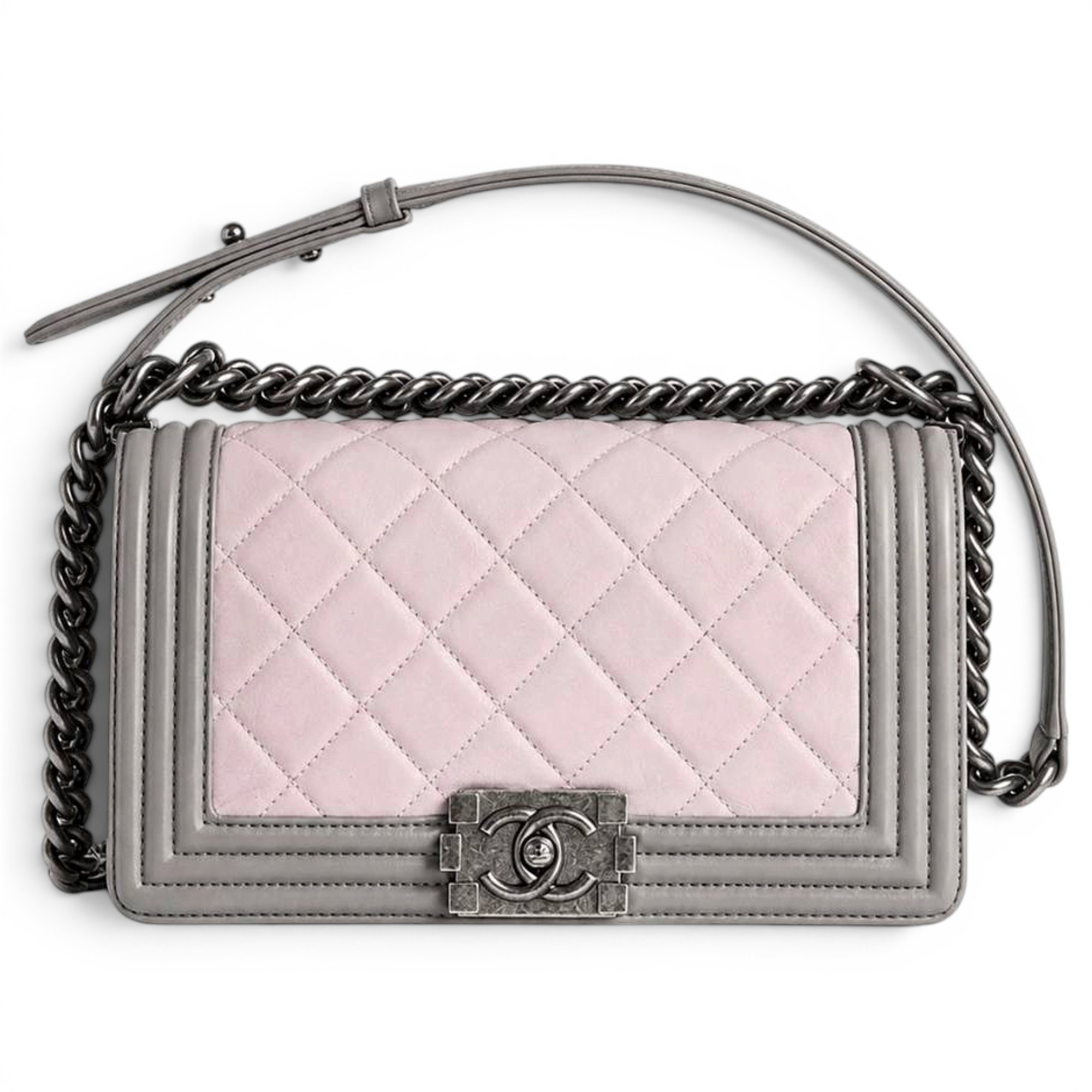 Boy leather crossbody bag