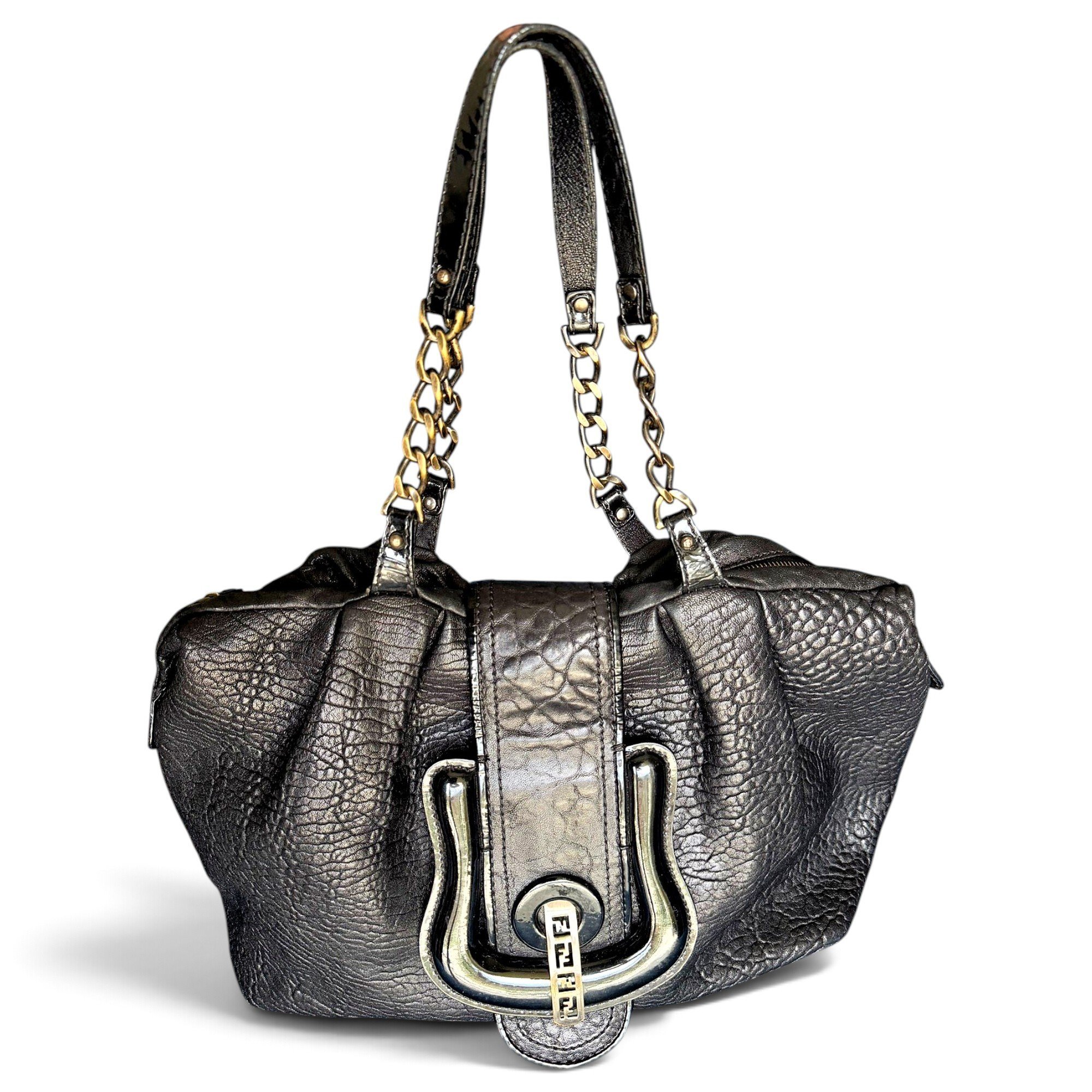 Leather handbag