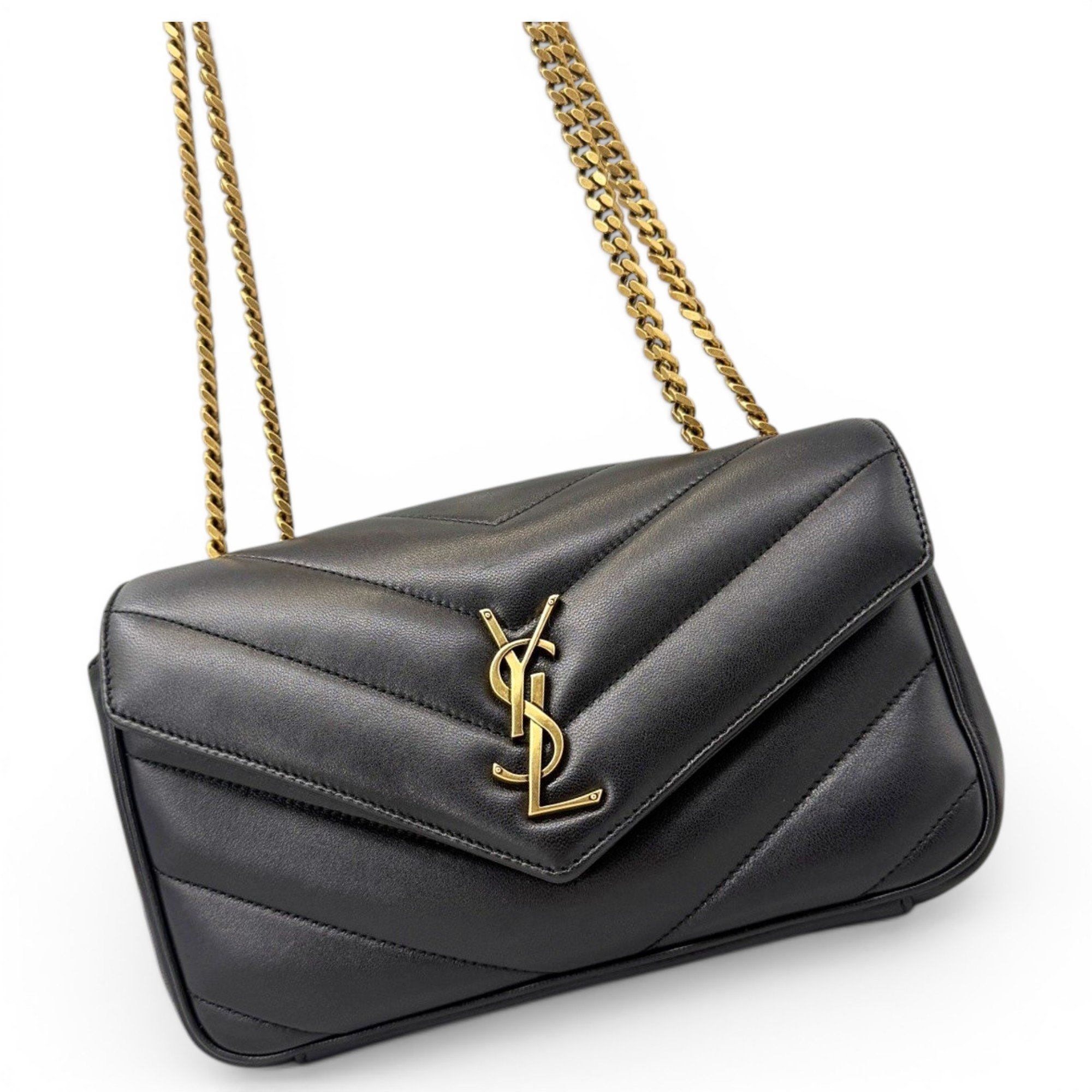 Loulou leather handbag