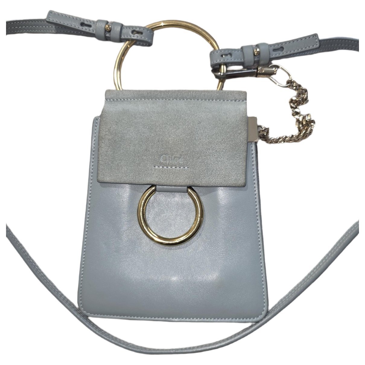 Faye leather crossbody bag