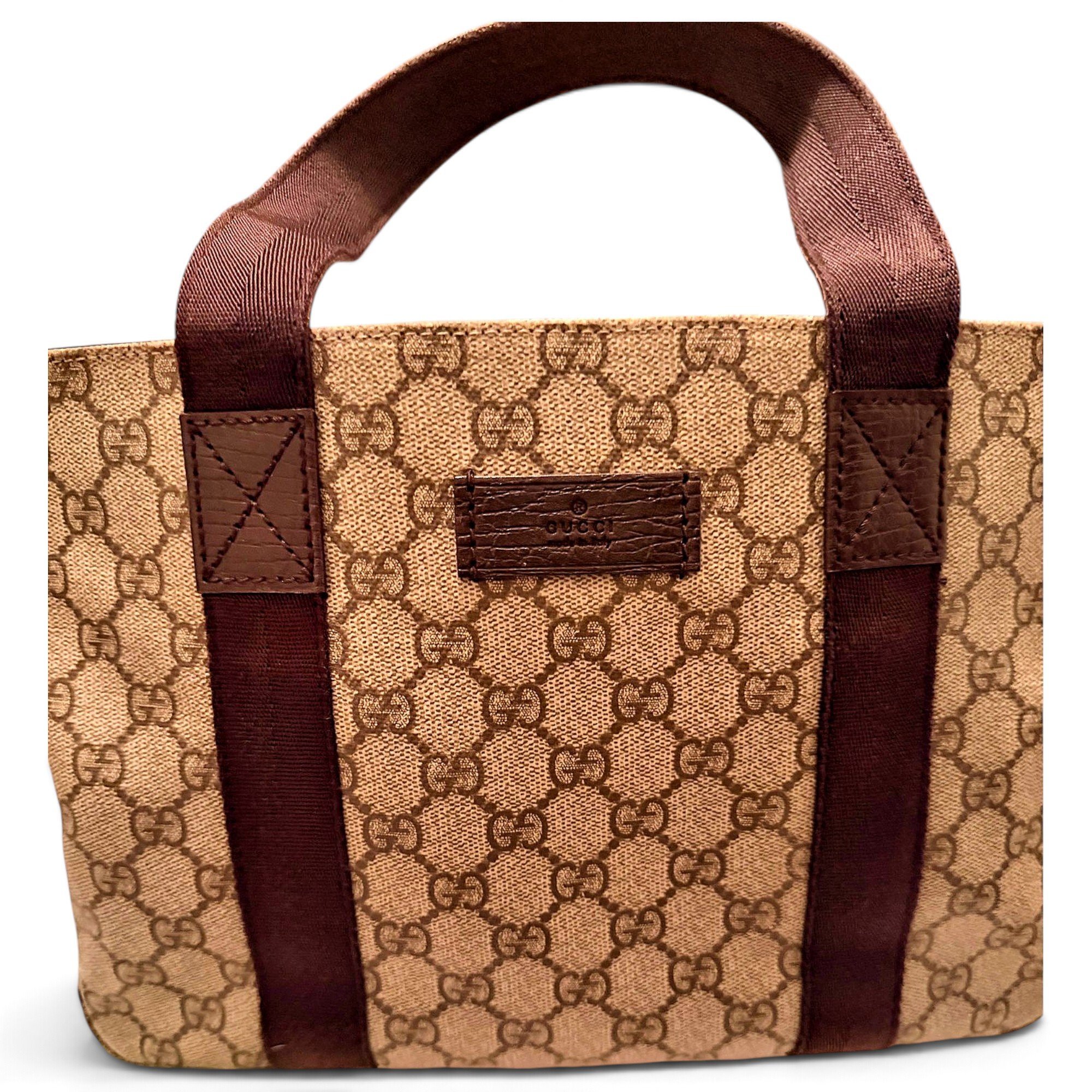 Leather tote