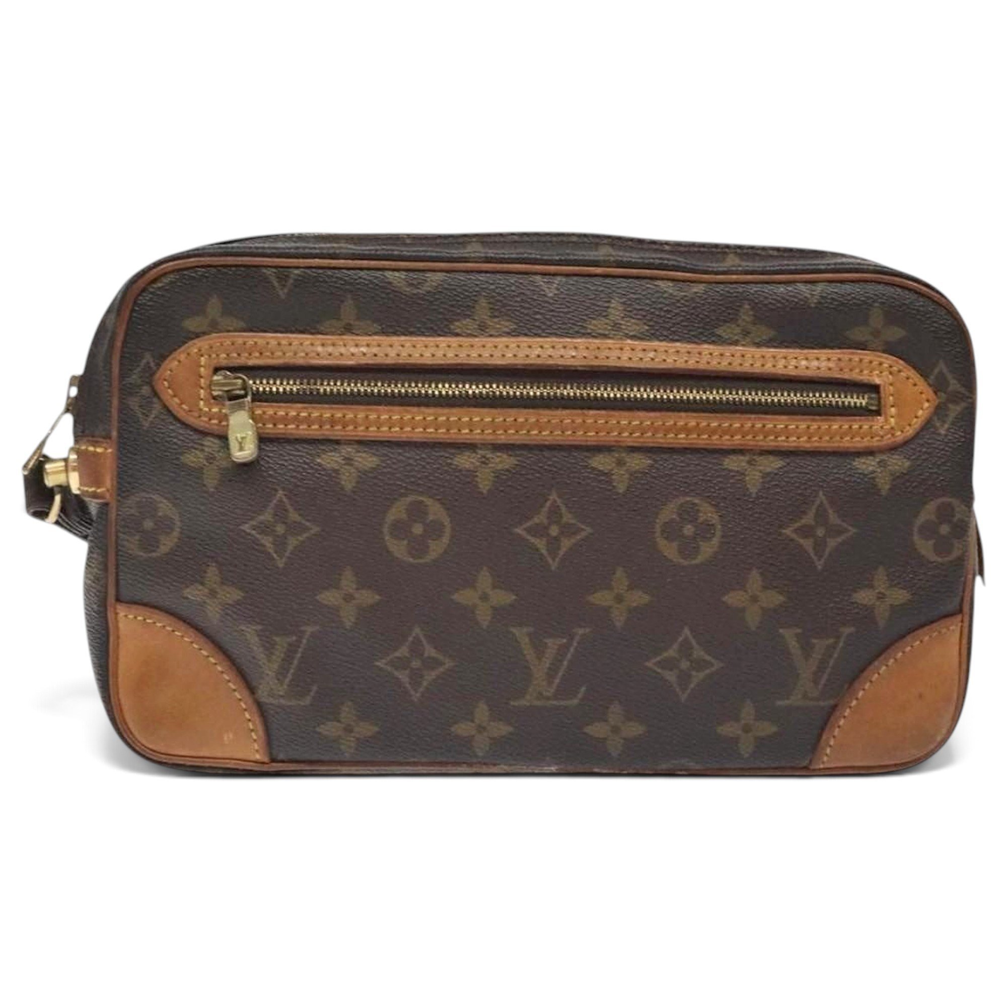 Marly Dragonne leather clutch bag