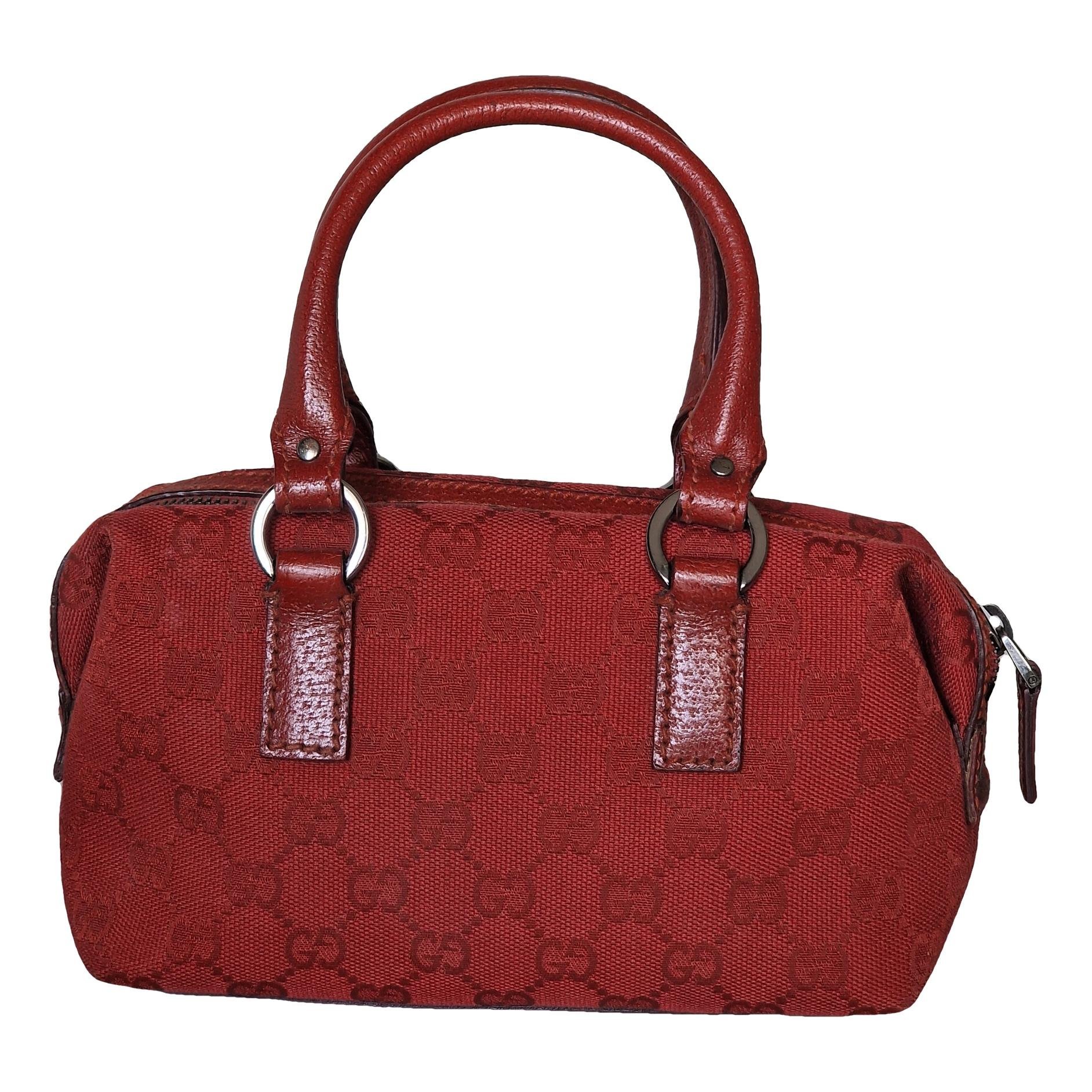 Boston cloth handbag